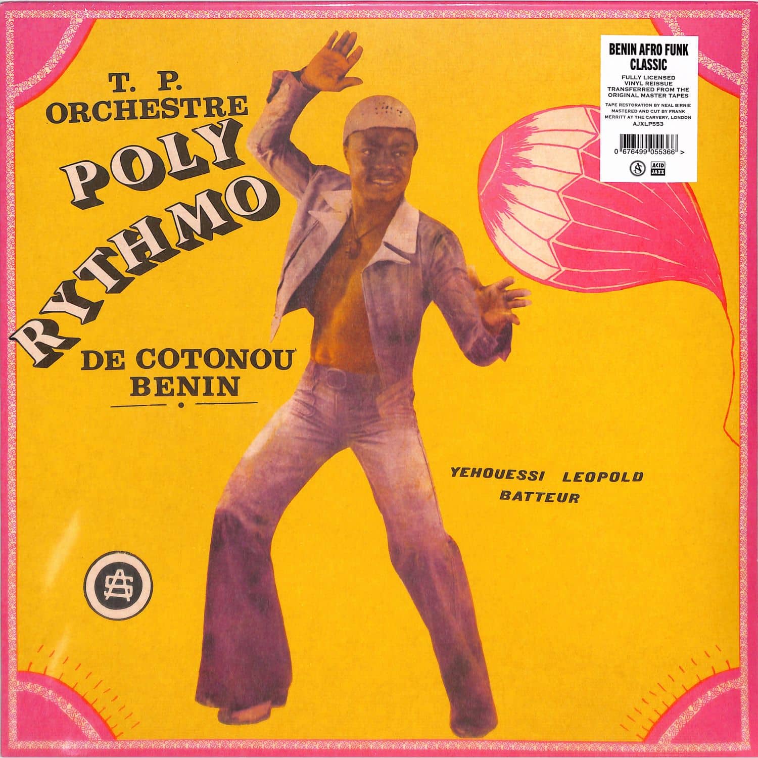 TP Orchestre -  Poly Rythmo De Cotonou - VOL 4 - YEHOUESSI LEOPOLD BATTEUR