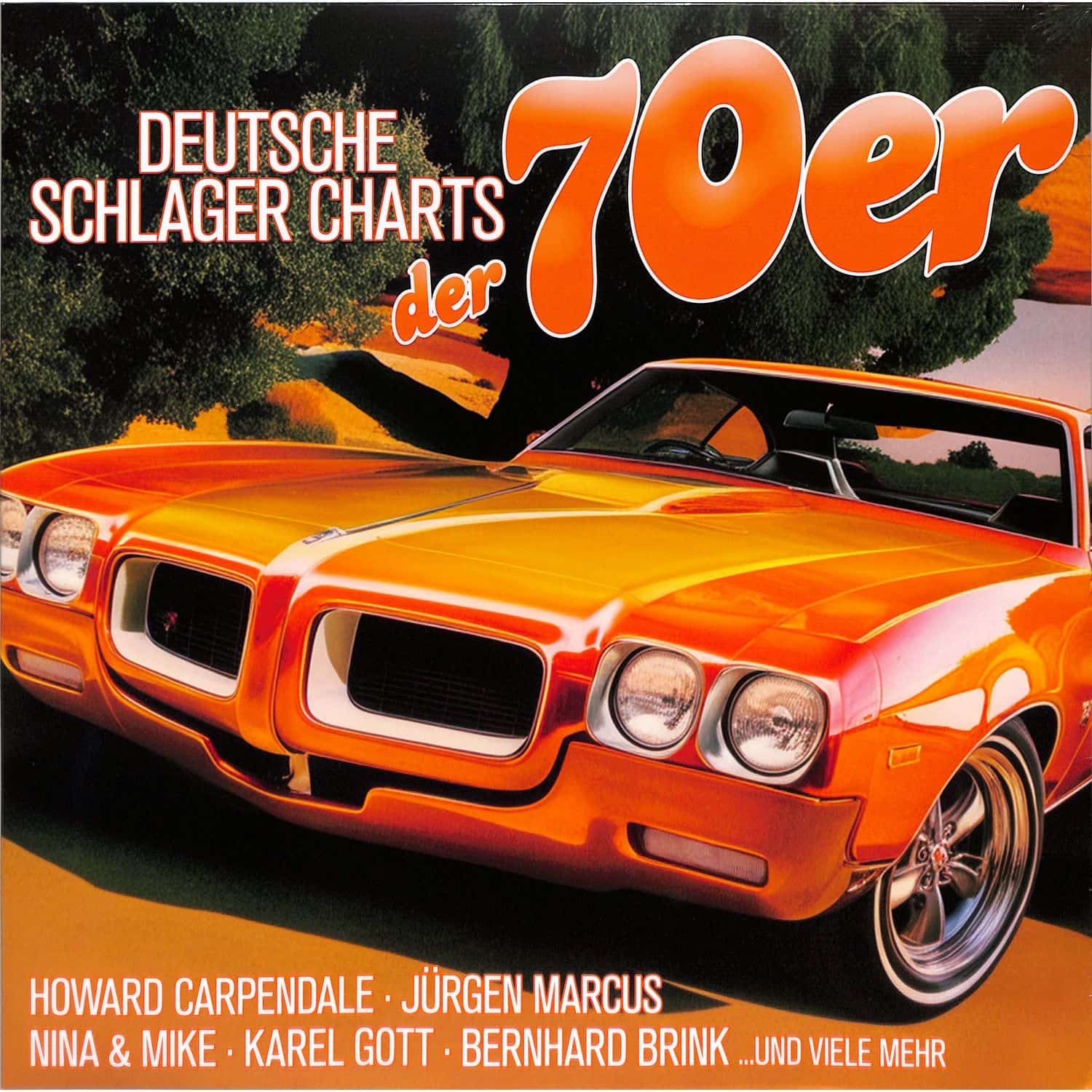Various - DEUTSCHE SCHLAGER CHARTS DER 70ER JAHRE 