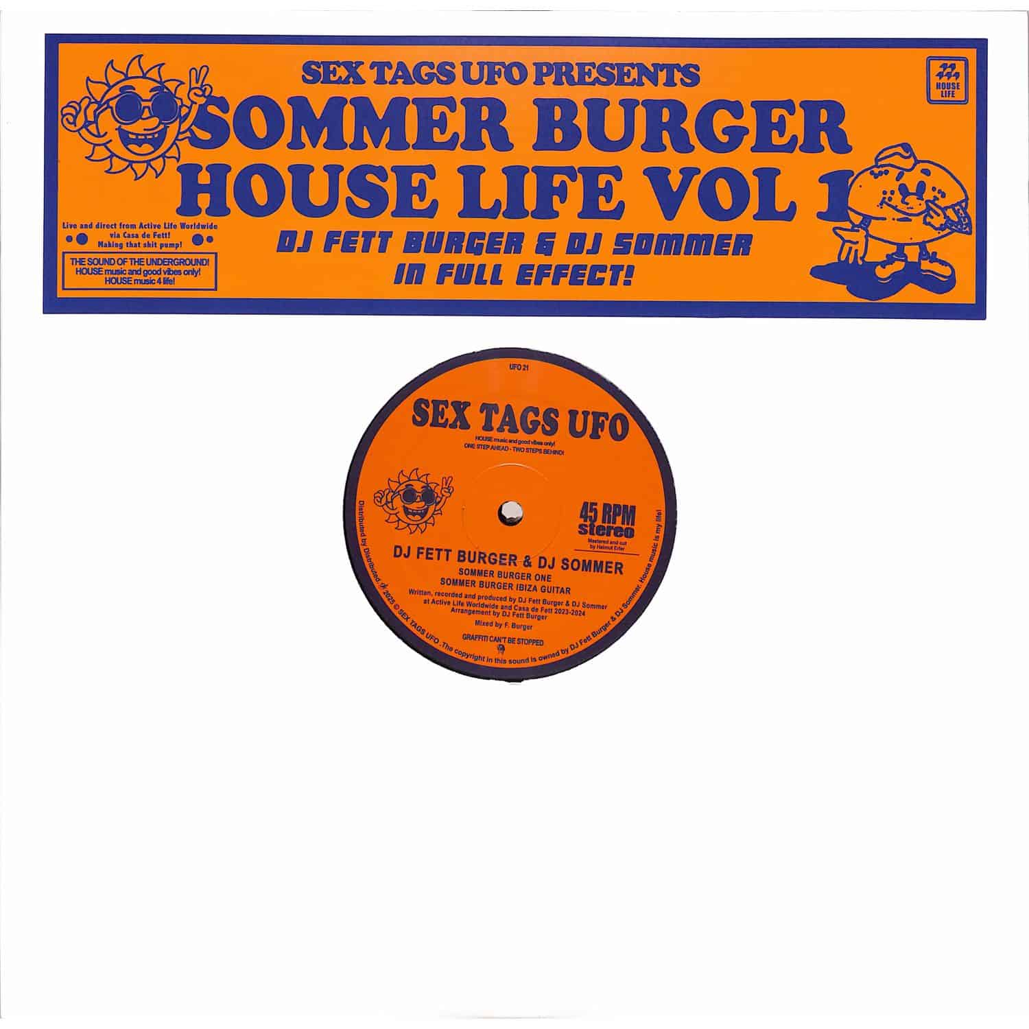 DJ Fett Burger & DJ Sommer - Sommer Burger House Life Vol. 1