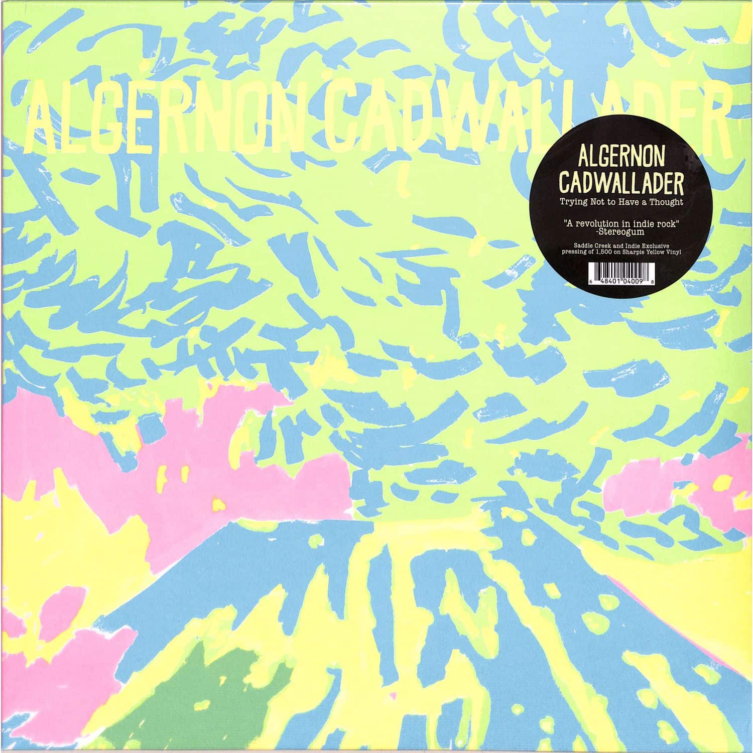 Algernon Cadwallader - TRYING NOT TO HAVE A THOUGHT 