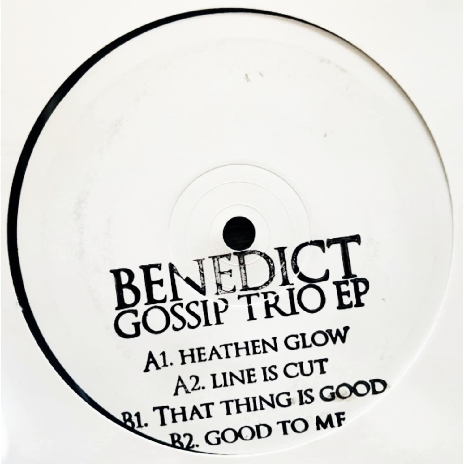 Benedict - GOSSIP TRIO EP