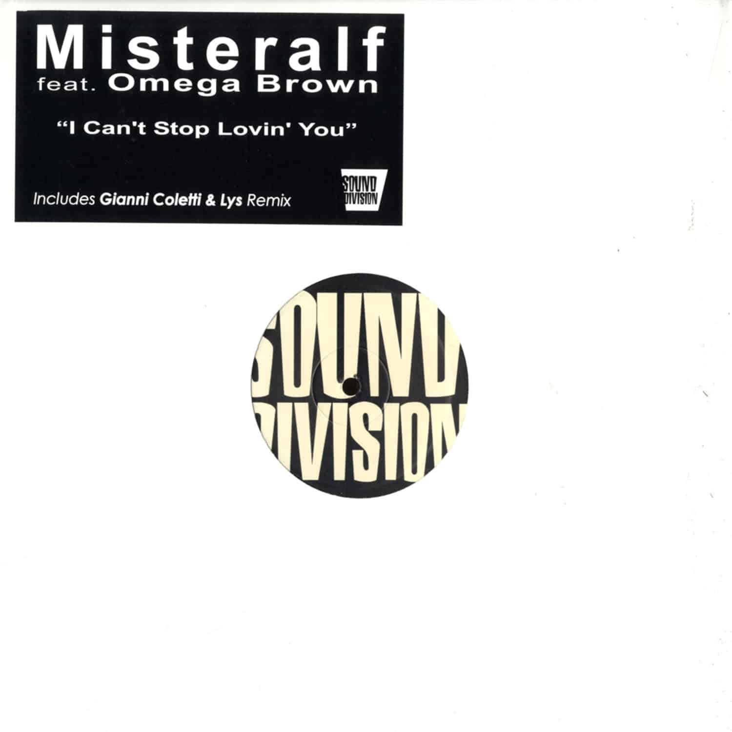 Misteralf feat. Omega Braun - I CANT STOP LOVIN YOU