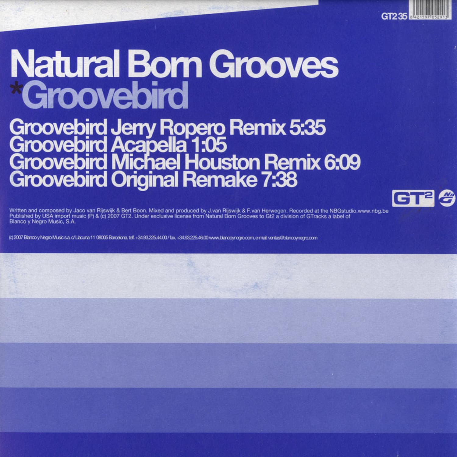 Natural Born Grooves - GROOVEBIRD 