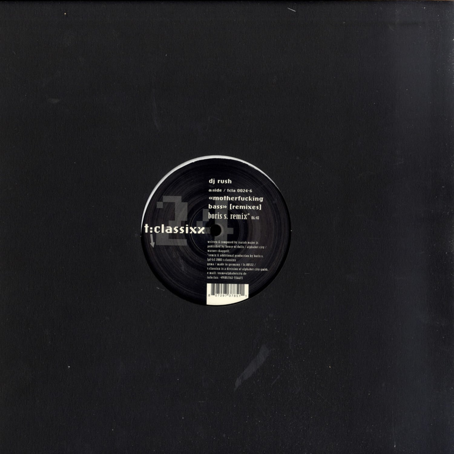 DJ Rush - MOTHERFUCKING BASS 