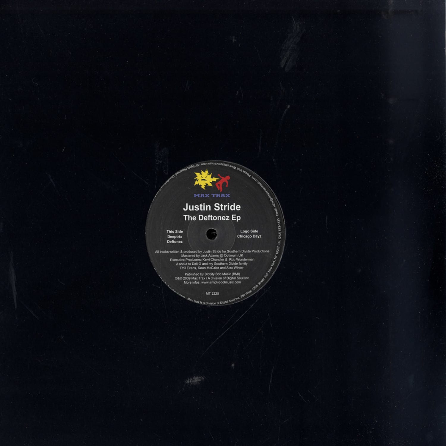 Justin Stride - THE DEFTONEZ EP