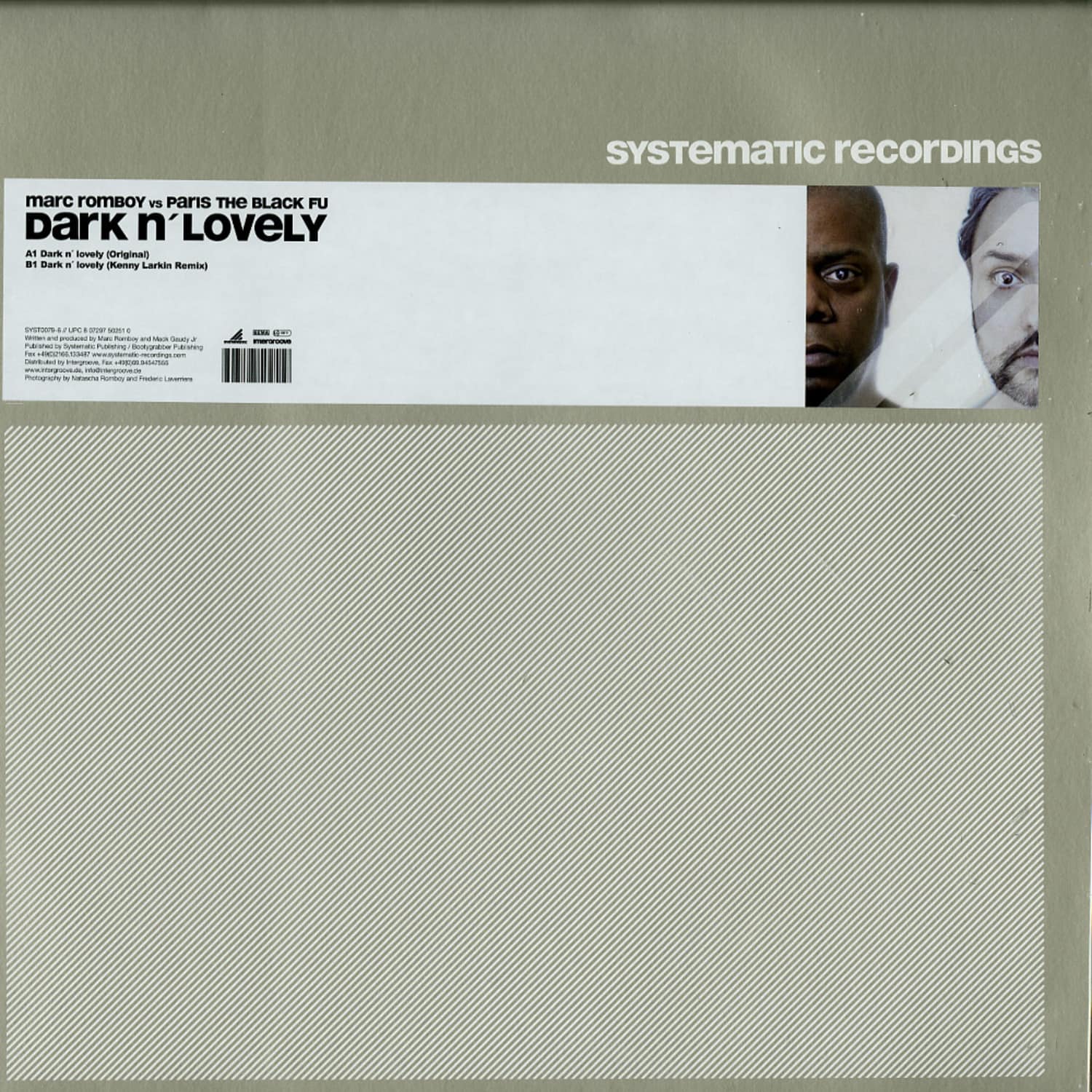 Marc Romboy vs Paris The Black Fu - DARK N LOVELY 