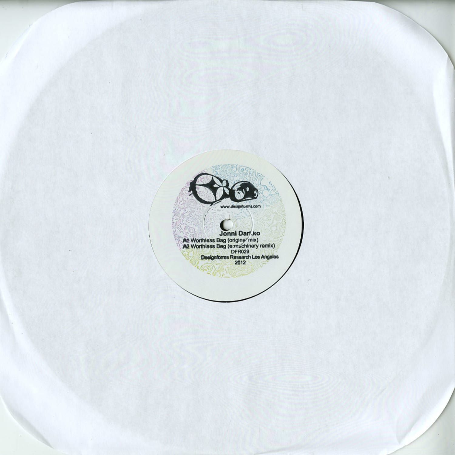 Jonni Darko - WORTHLESS BAG