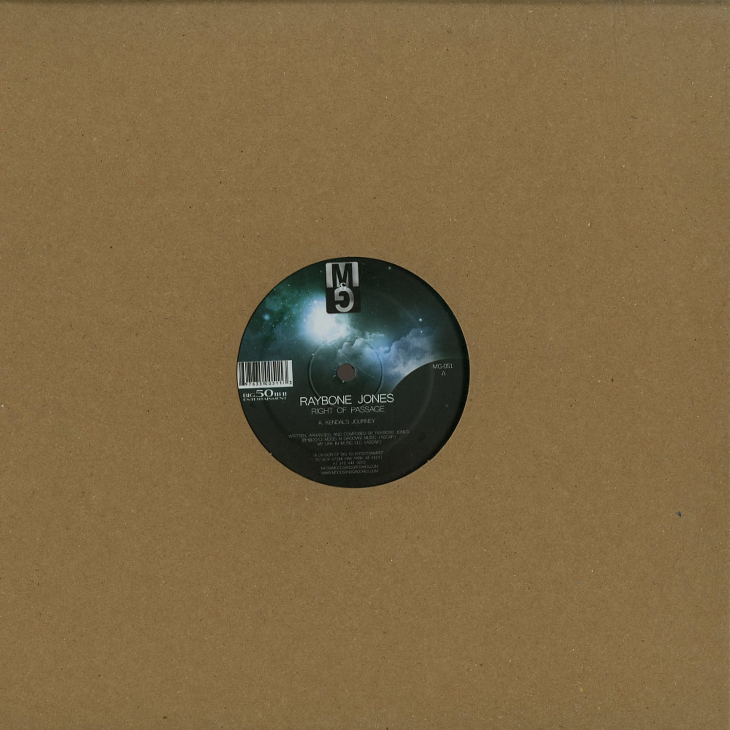 Raybone Jones - RIGHT OF PASSAGE