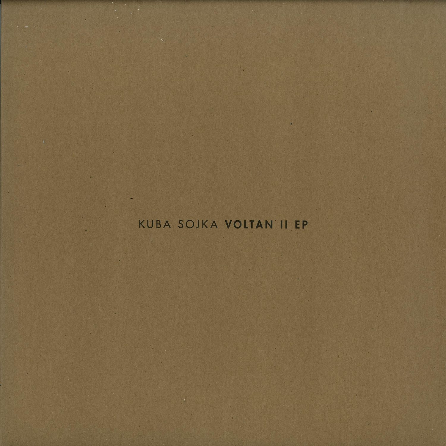 Kuba Sojka - VOLTAN II EP 