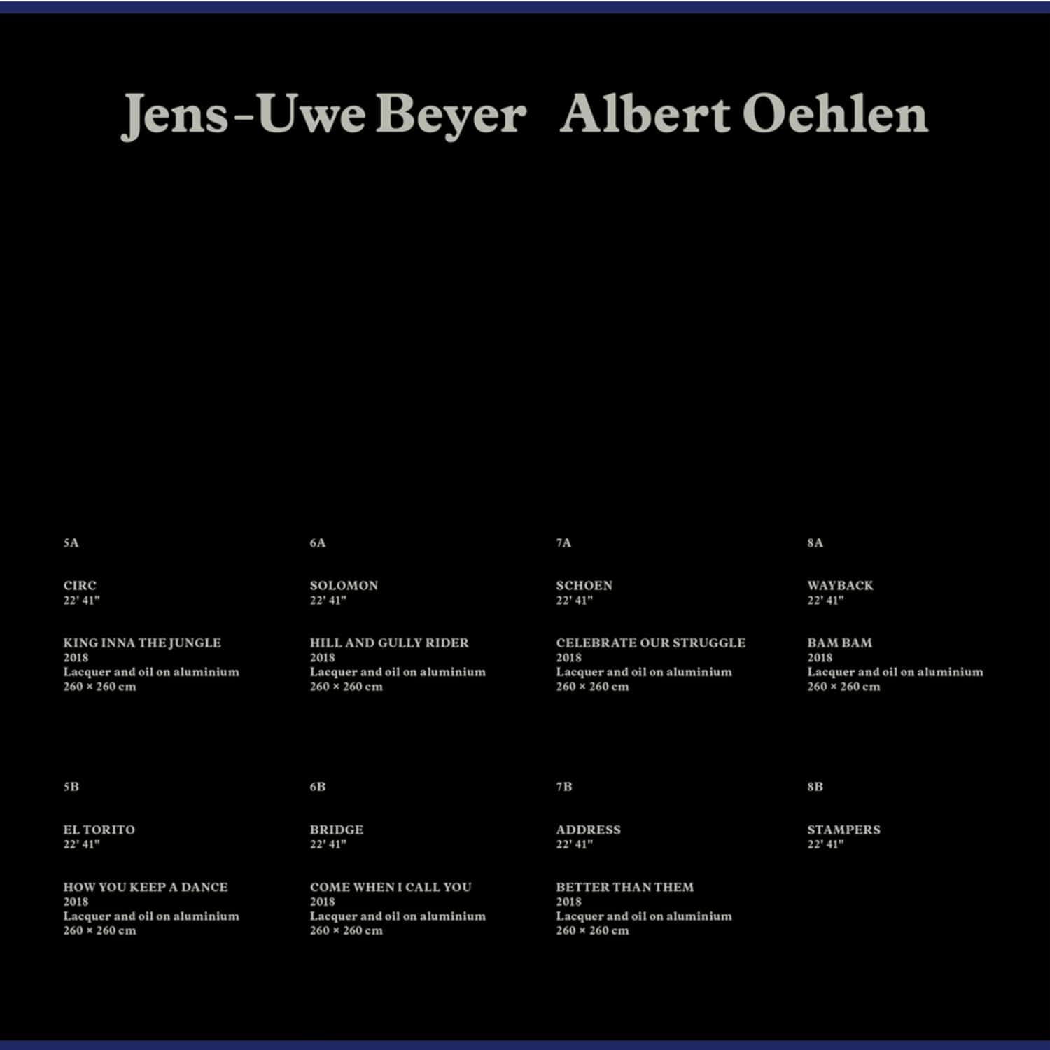 Jens Uwe Beyer & Albert Oehlen - YELLOW BOOK 