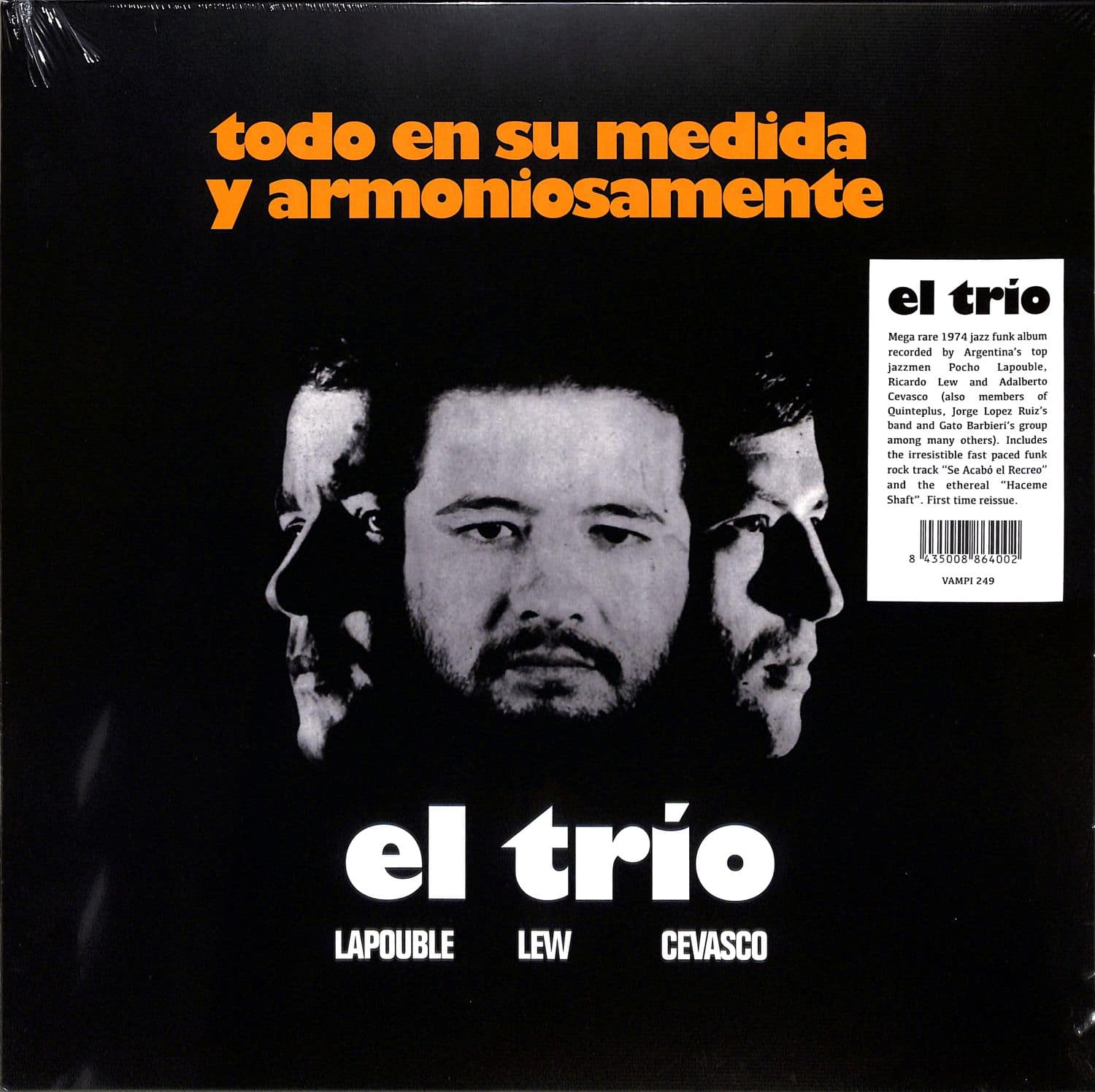 El Trio  - TODO EN SU MEDIDA Y ARMONIOSAMENTE 