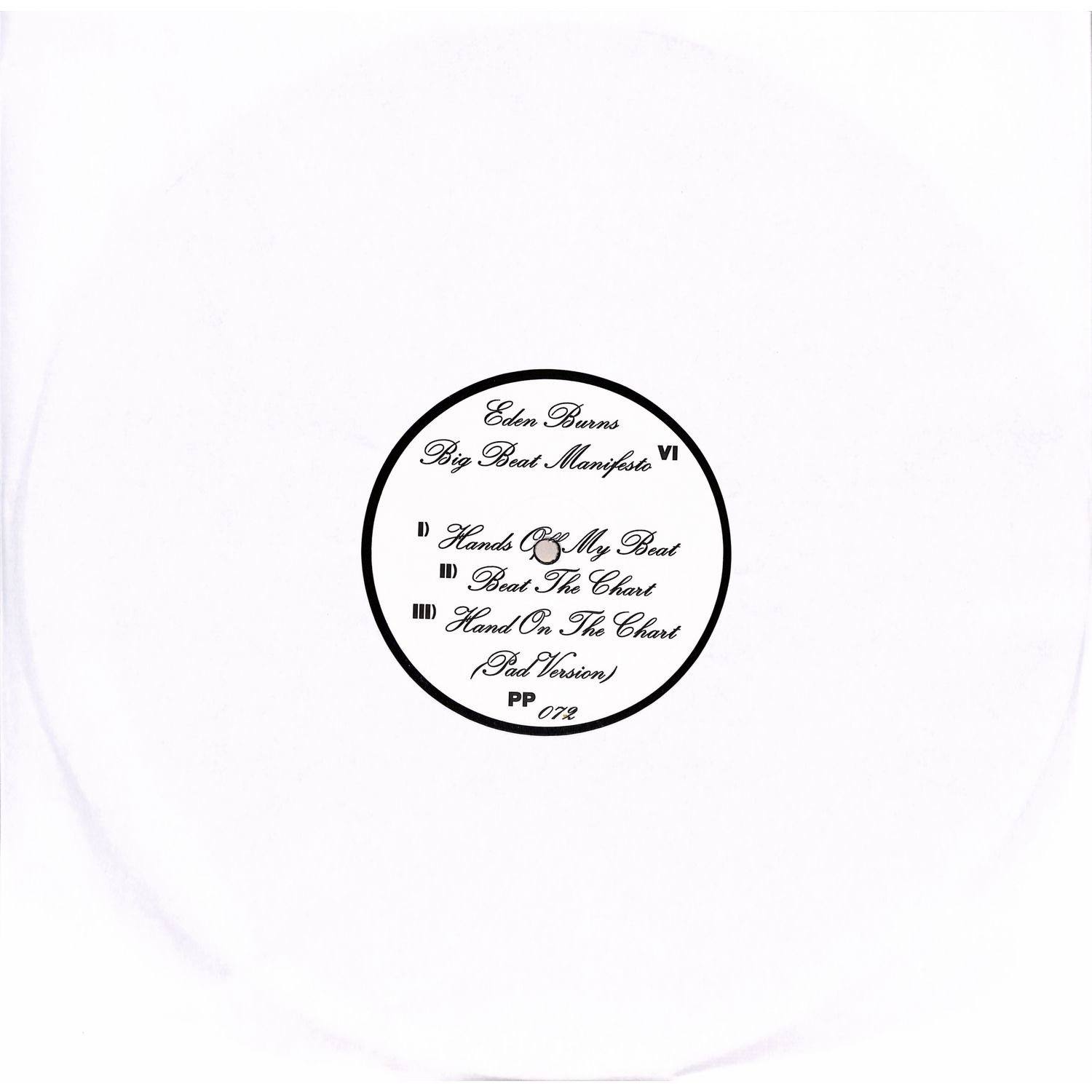 Eden Burns - BIG BEAT MANIFESTO VOL VI