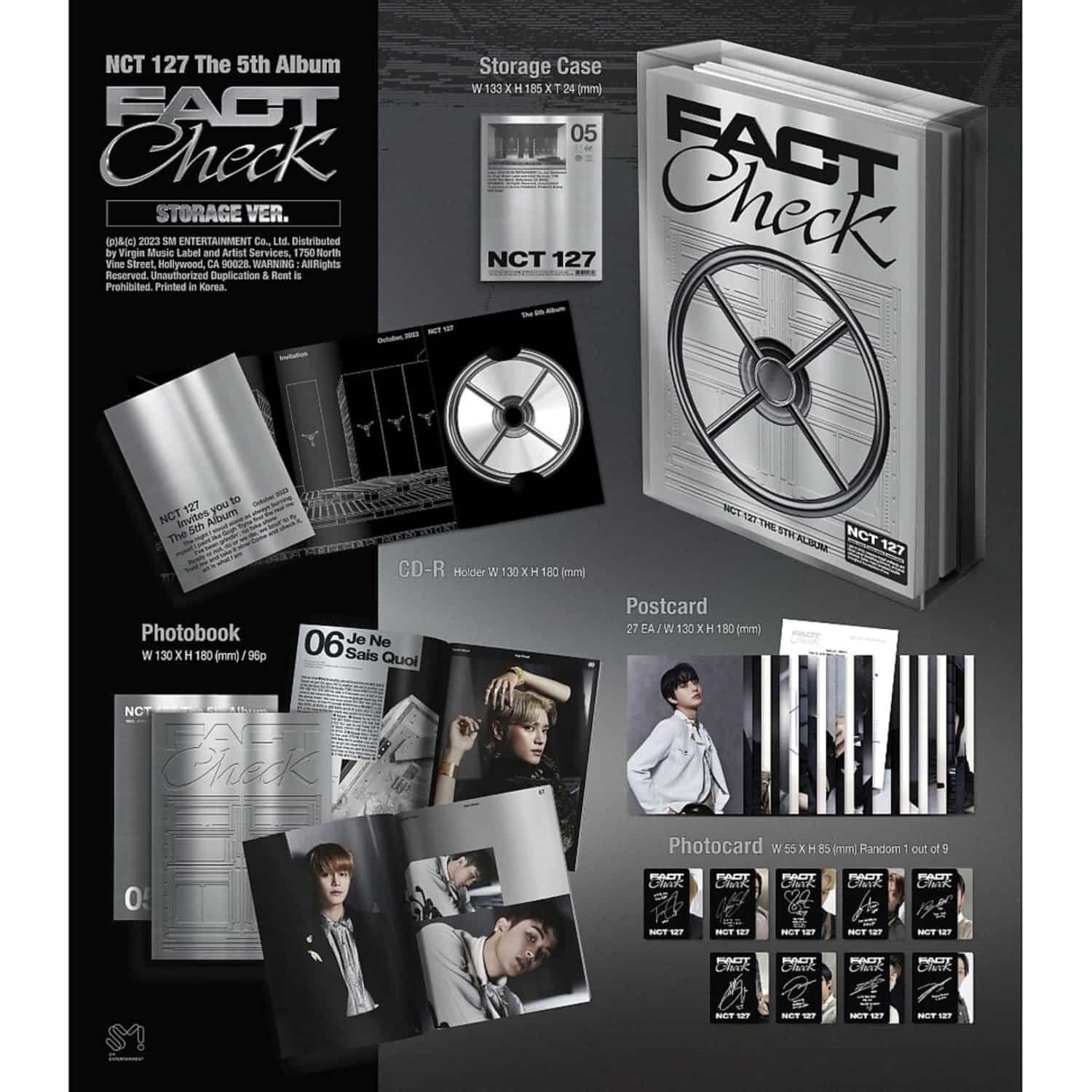 NCT 127 - THE 5TH ALBUM FACT CHECK 