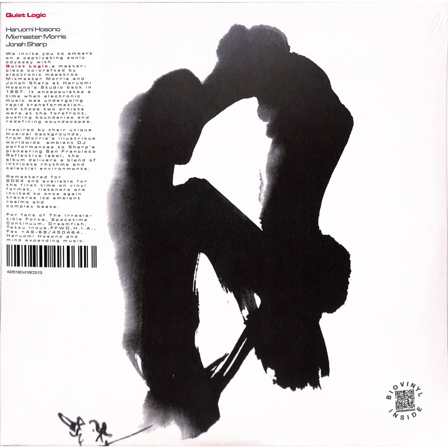 Mixmaster Morris, Jonah Sharp, Haruomi Hosono - QUIET LOGIC 