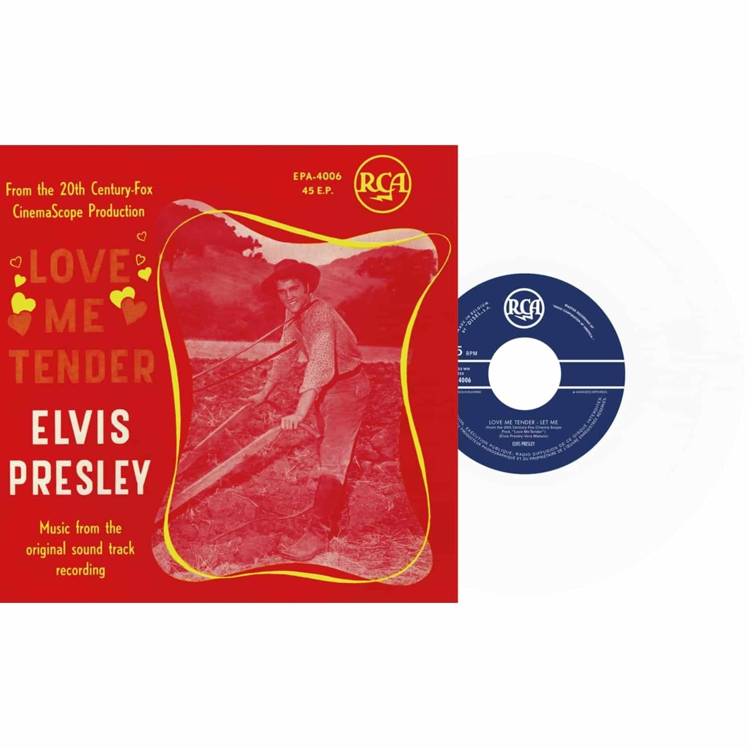 Elvis Presley - EP ETRANGER N14 - LOVE ME TENDER 