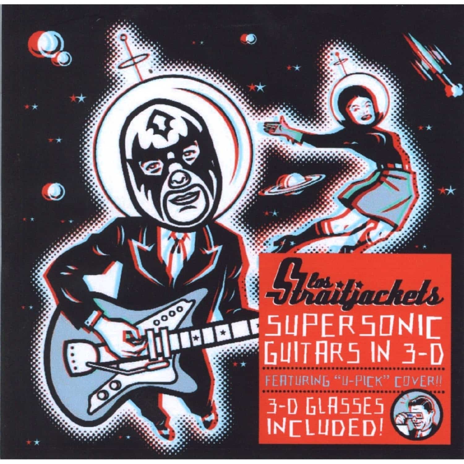 Los Straitjackets - SUPERSONIC GUITARS IN 3-D 