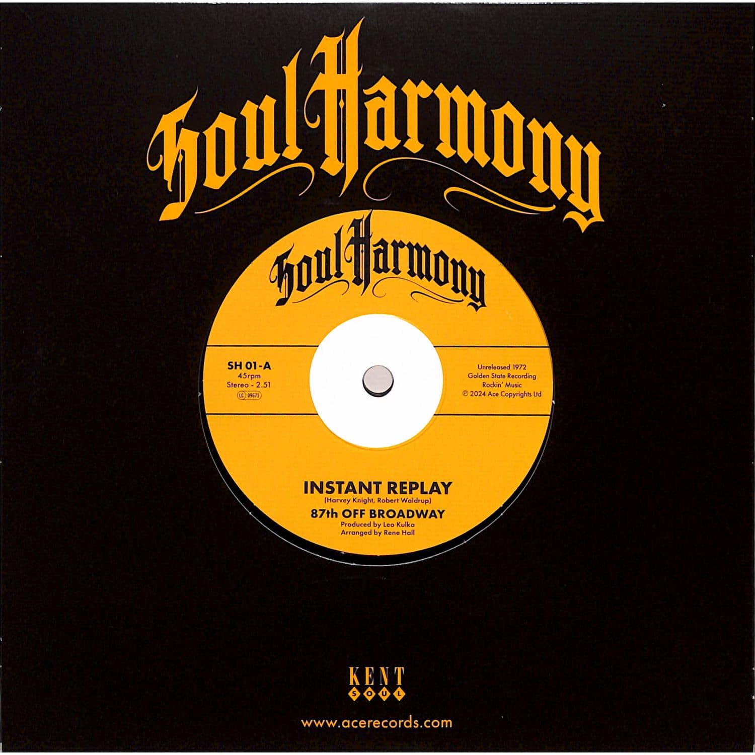 87th Off Broadway / Larry Sanders - INSTANT REPLY / IM IN LOVE 