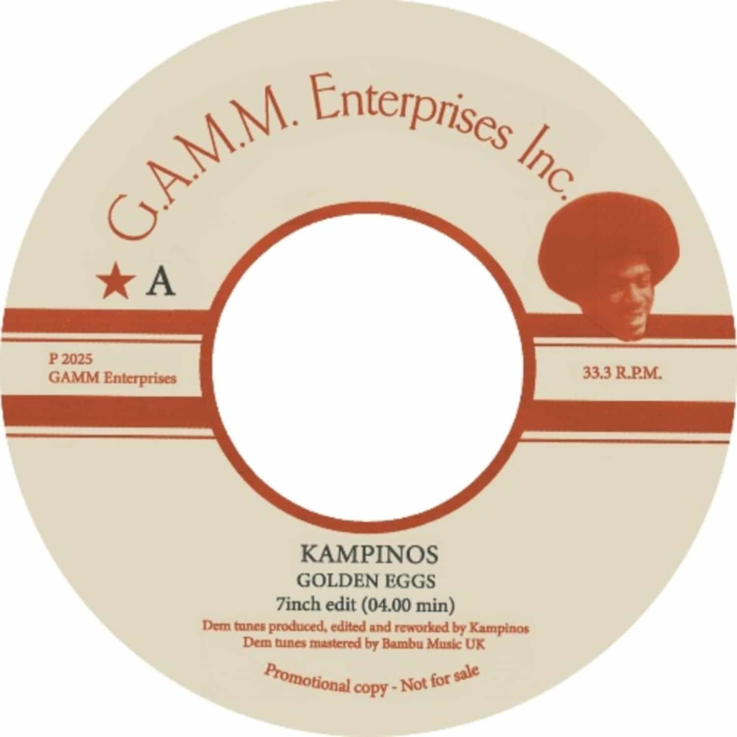 Kampinos - GOLDEN EGGS / MENINO DE OUTRO MUNDO 