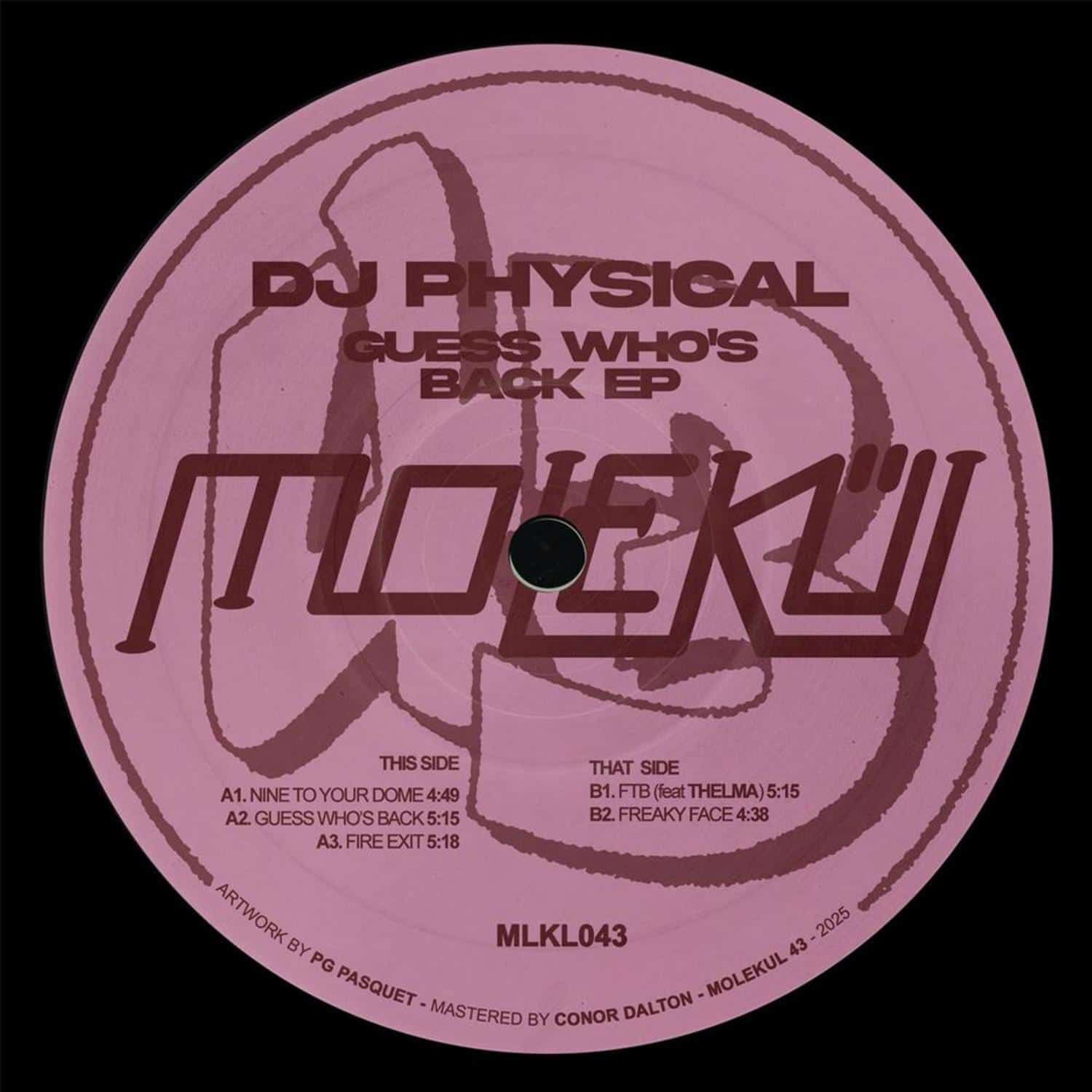 DJ Physical - GUESS WHOS BACK EP
