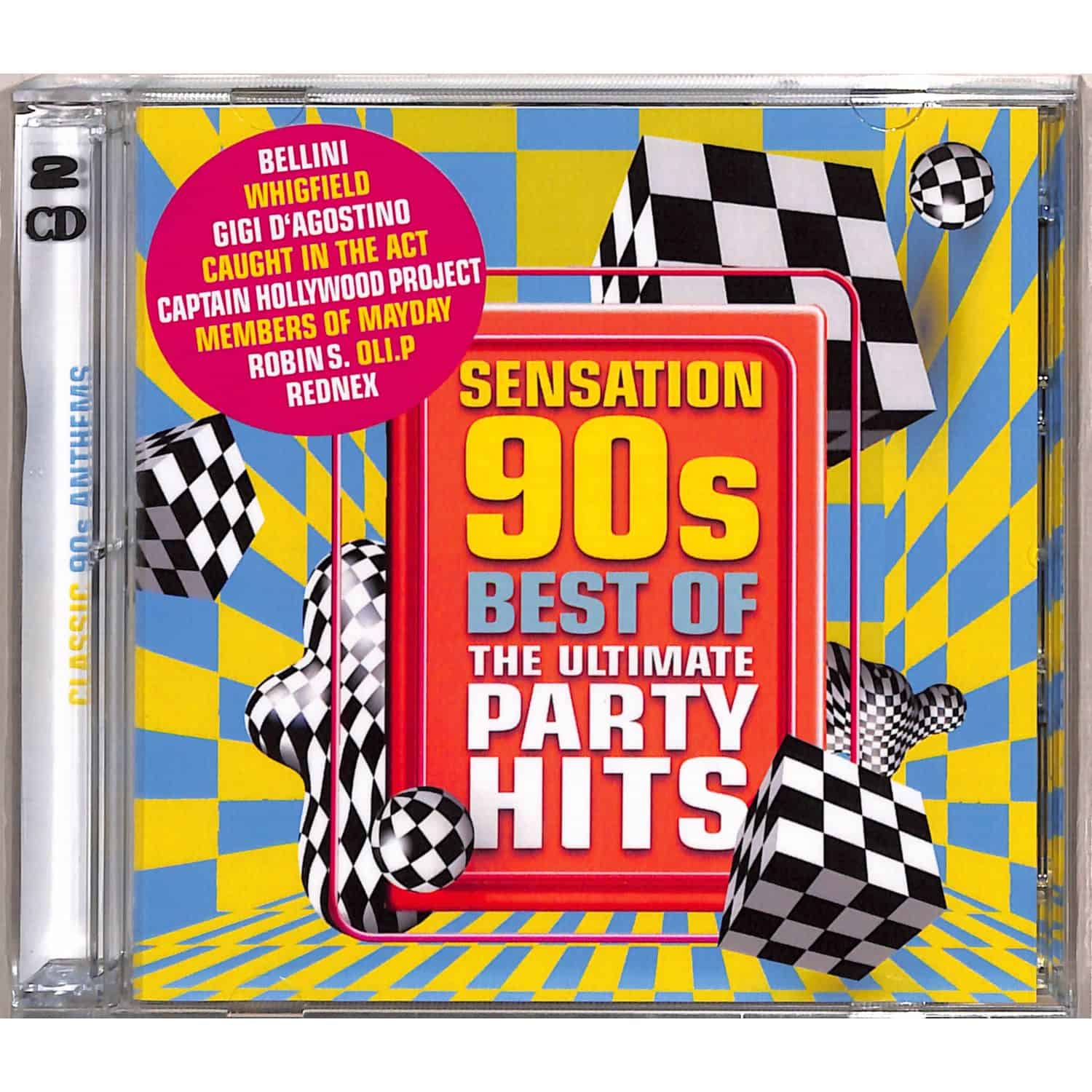 Various - SENSATION 90S - BEST OF - THE ULTIMATE PARTY HITS 