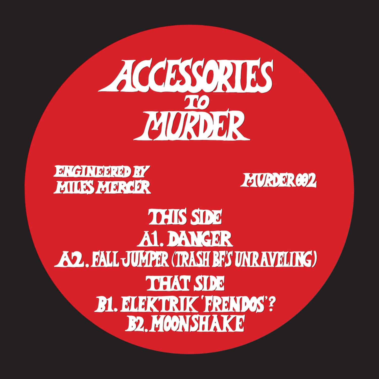 Accessories To Murder - MURDER002
