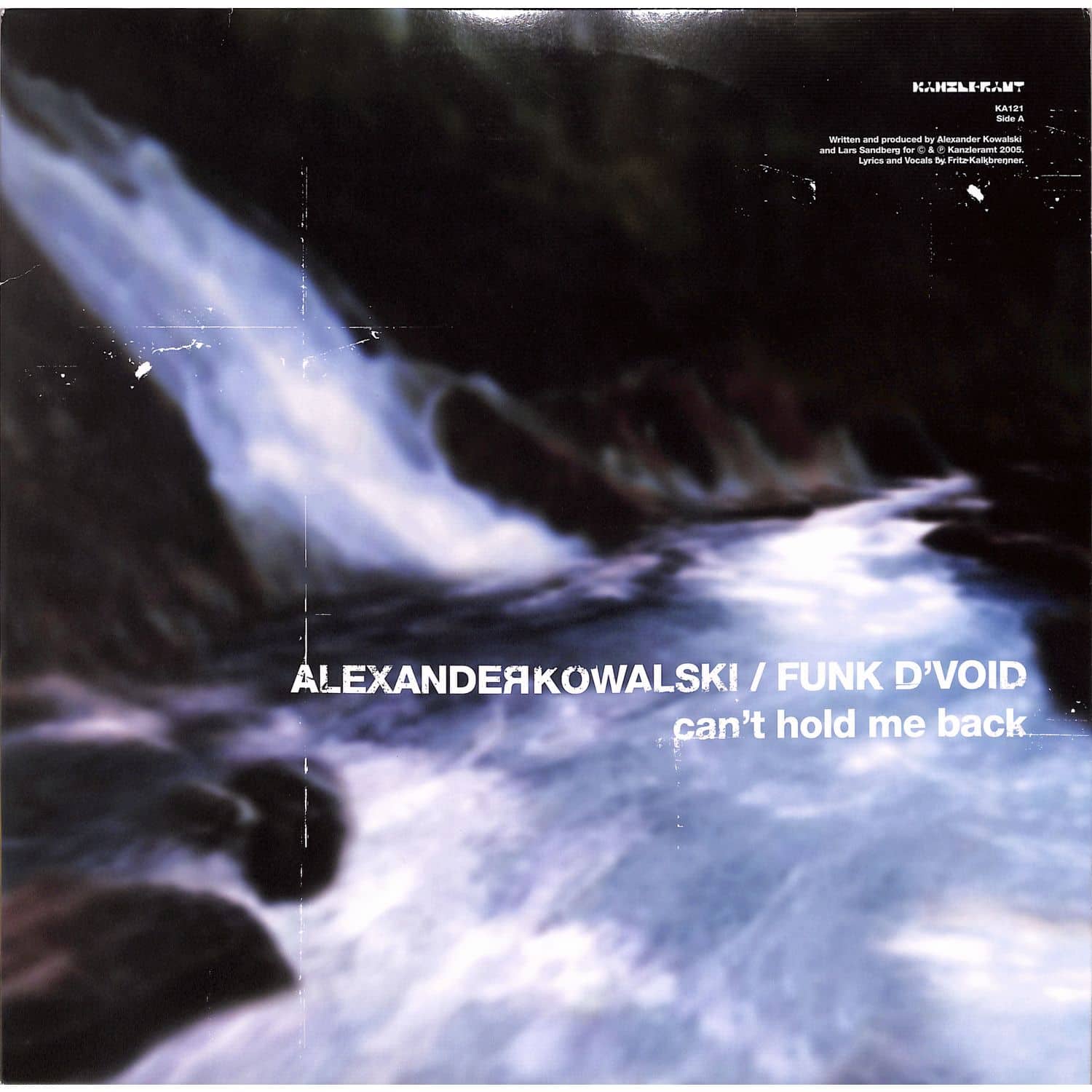 Alexander Kowalski - CANT HOLD ME BACK / SHES WORTH IT