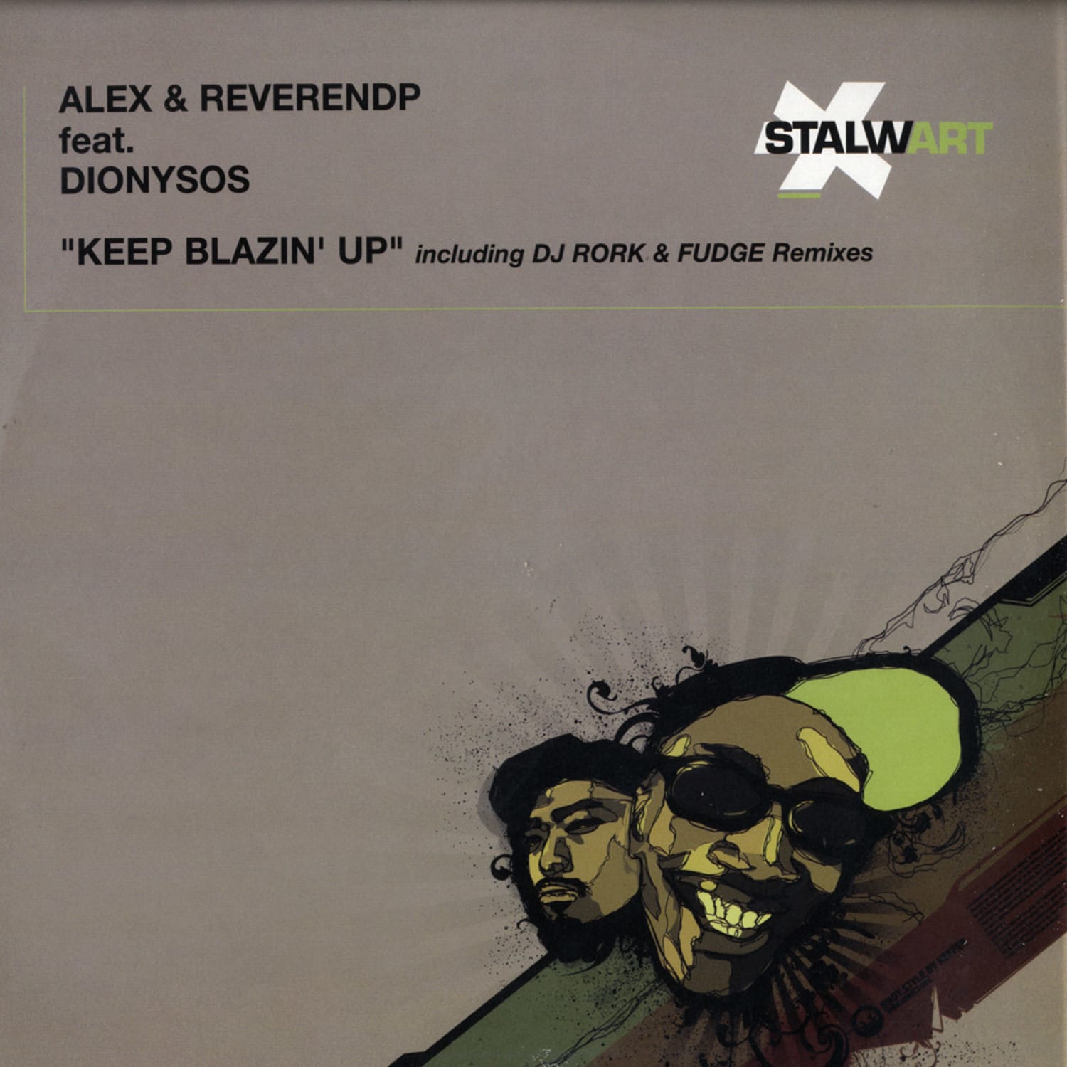 Alex and Reverend P feat Diony - KEEP BLAZIN UP