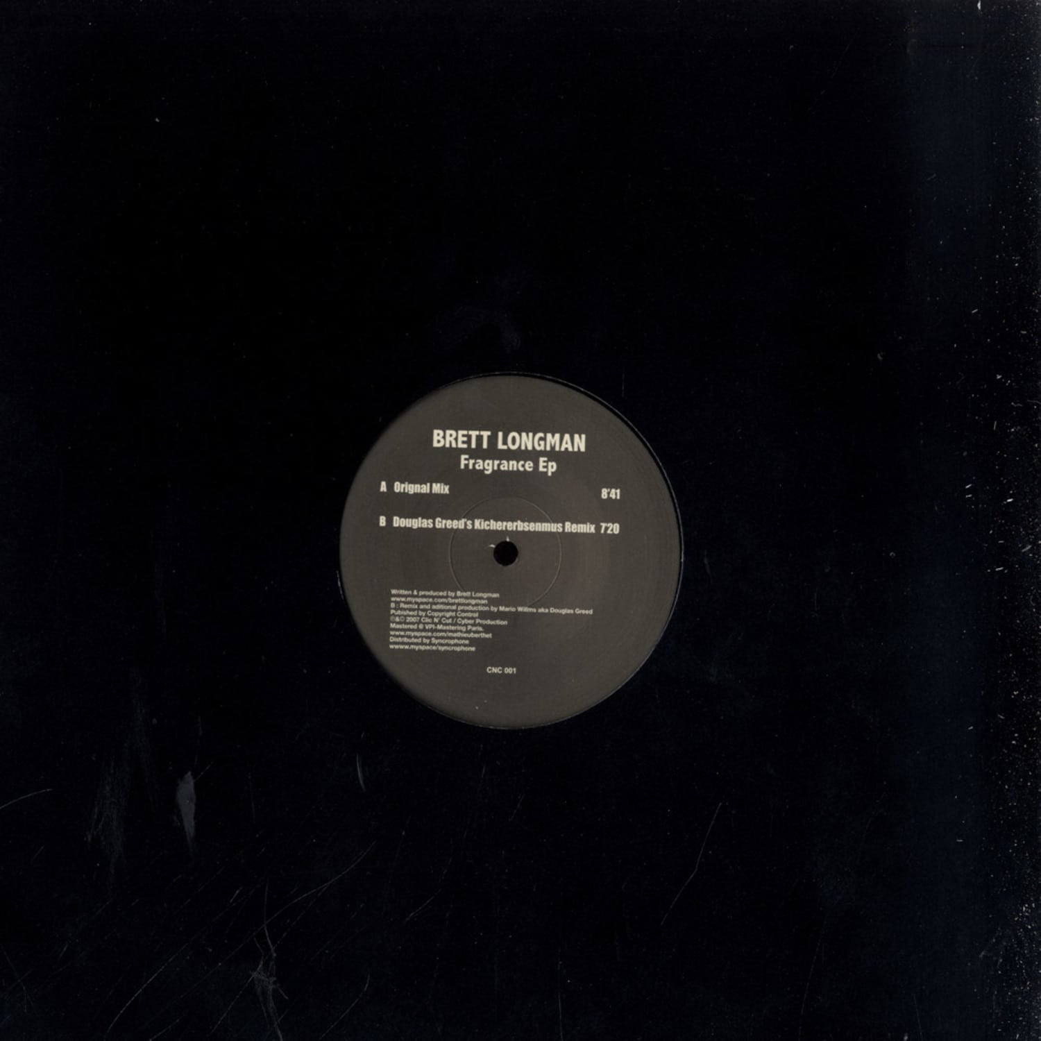 Brett Longman - FRAGRANCE EP