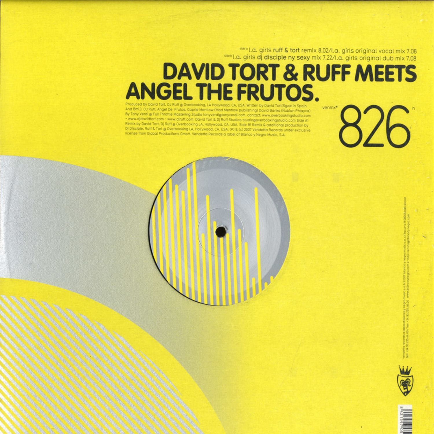 David Tort & Ruff Meets Angel The Frutos - L.A, GIRLS