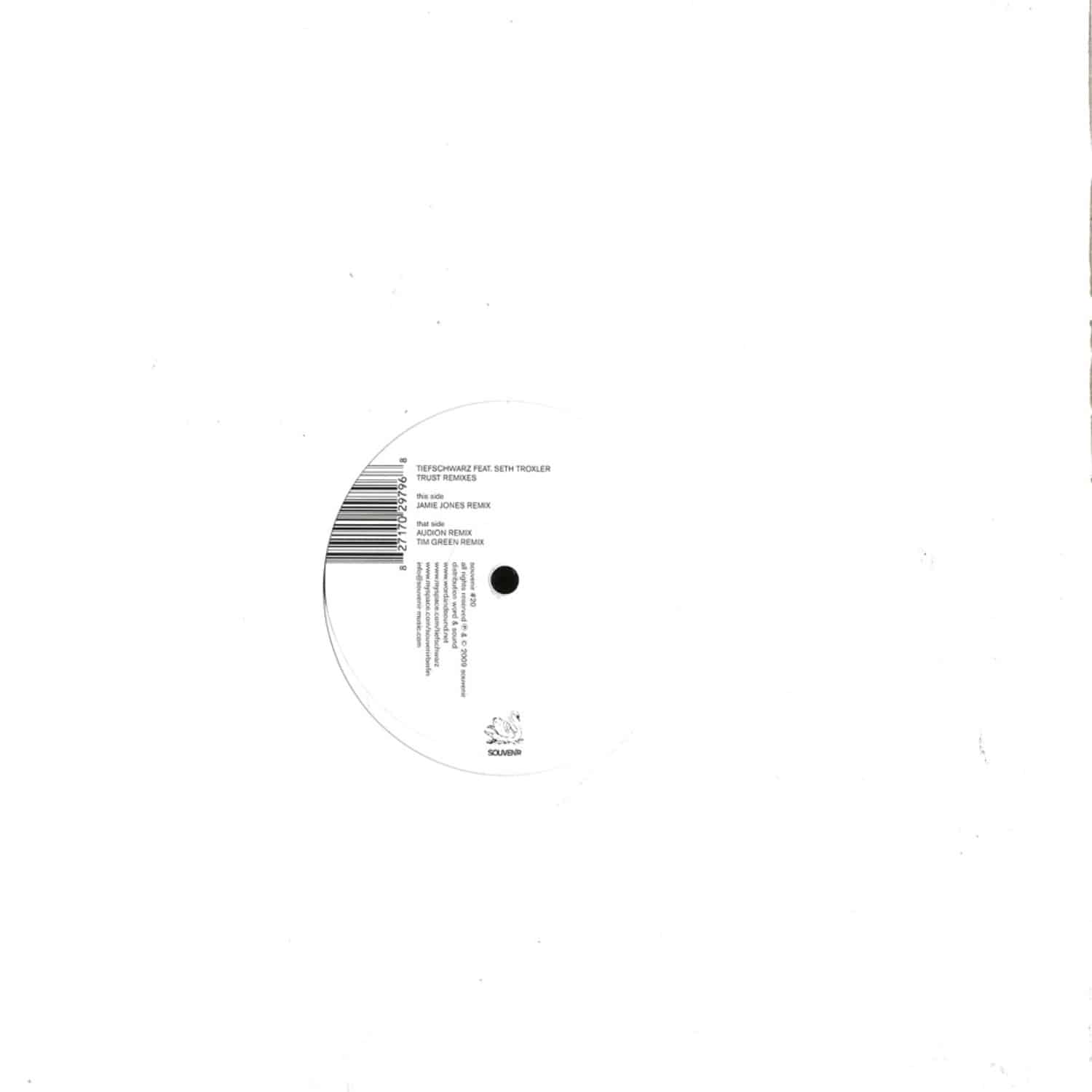 Tiefschwarz Feat. Seth Troxler - TRUST 