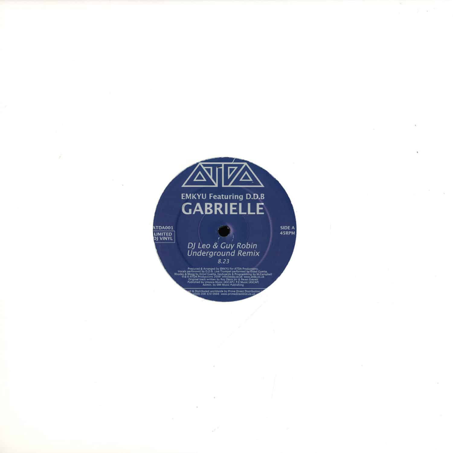 Emkyu Ft D.d.b - GABRIELLE