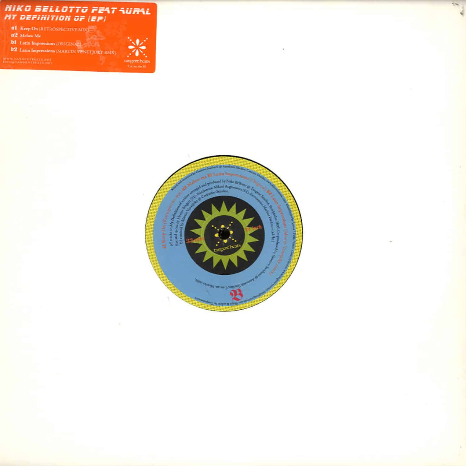 Niko Bellotto feat Aural - MY DEFINITION OF EP