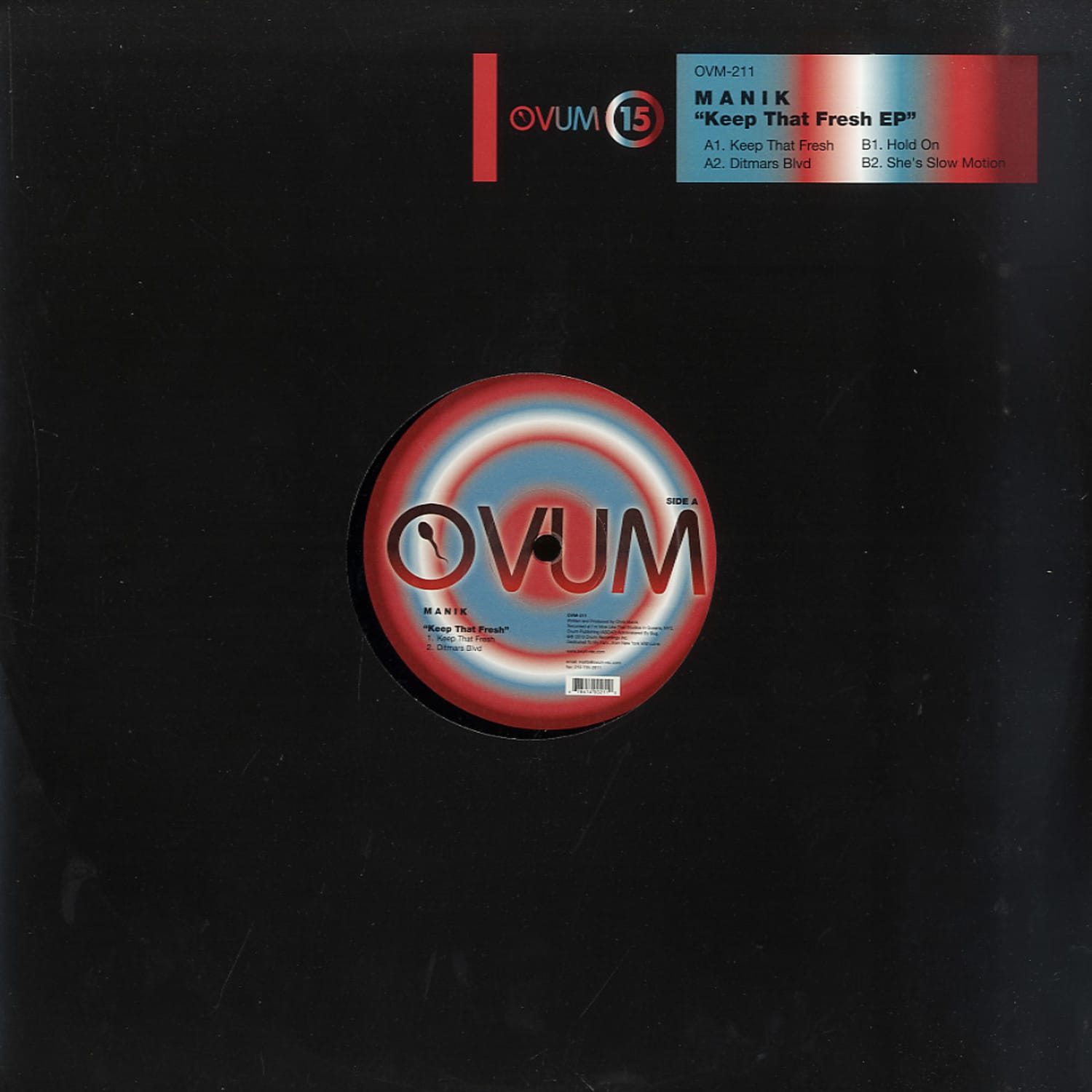 M A N I K - KEEP THAT FRESH EP