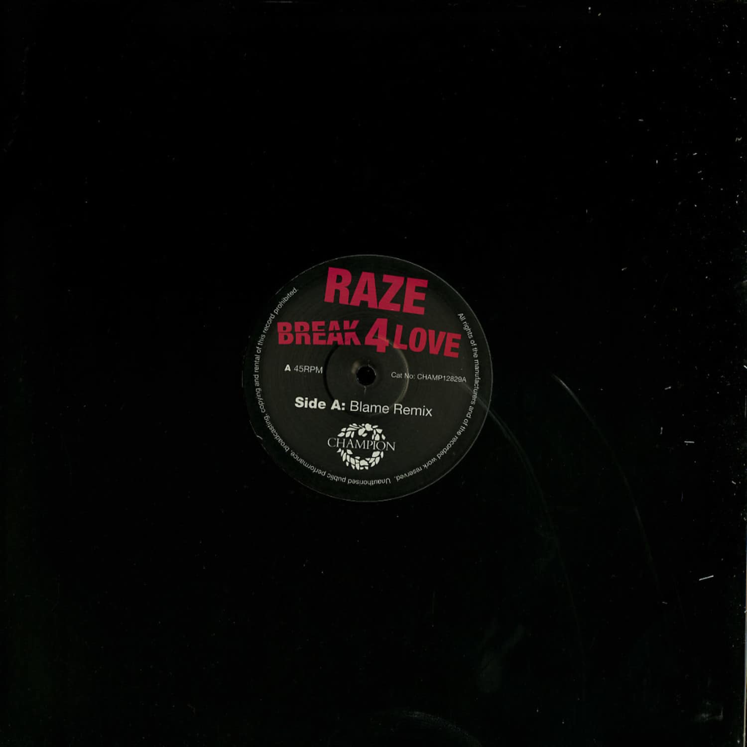 Raze - BREAK FOR LOVE 