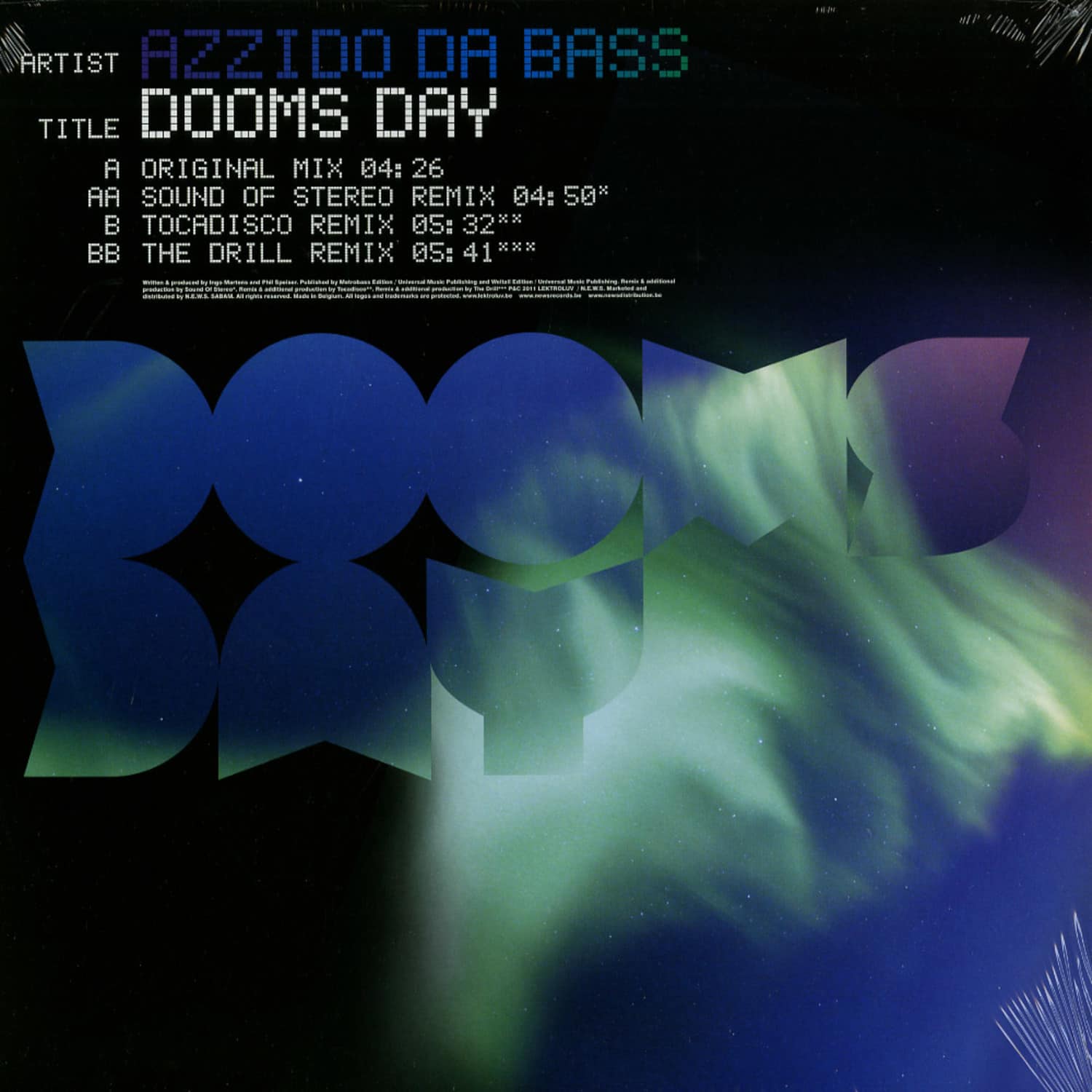 Azzido Da Bass - DOOMS DAY