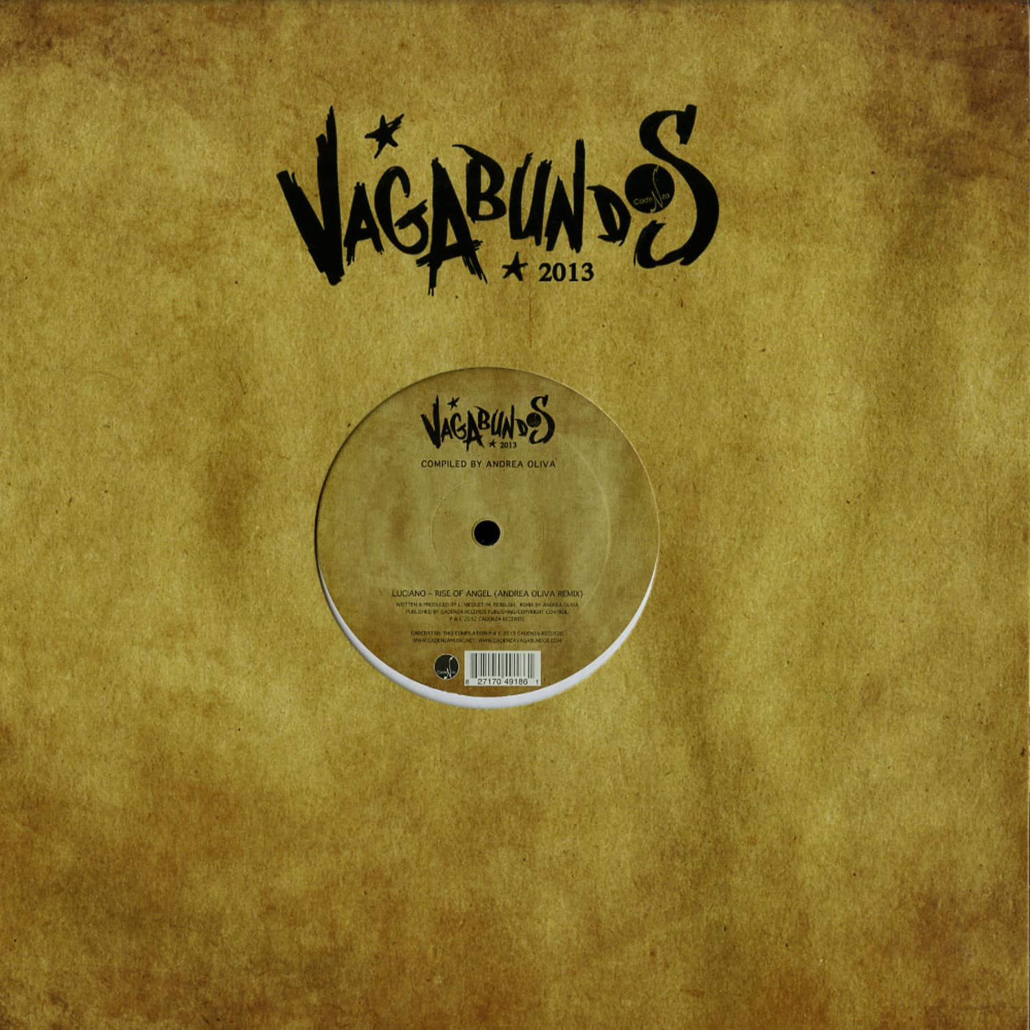 Various Artists - VAGABUNDOS 2013 PART 2 VINYL SAMPLER