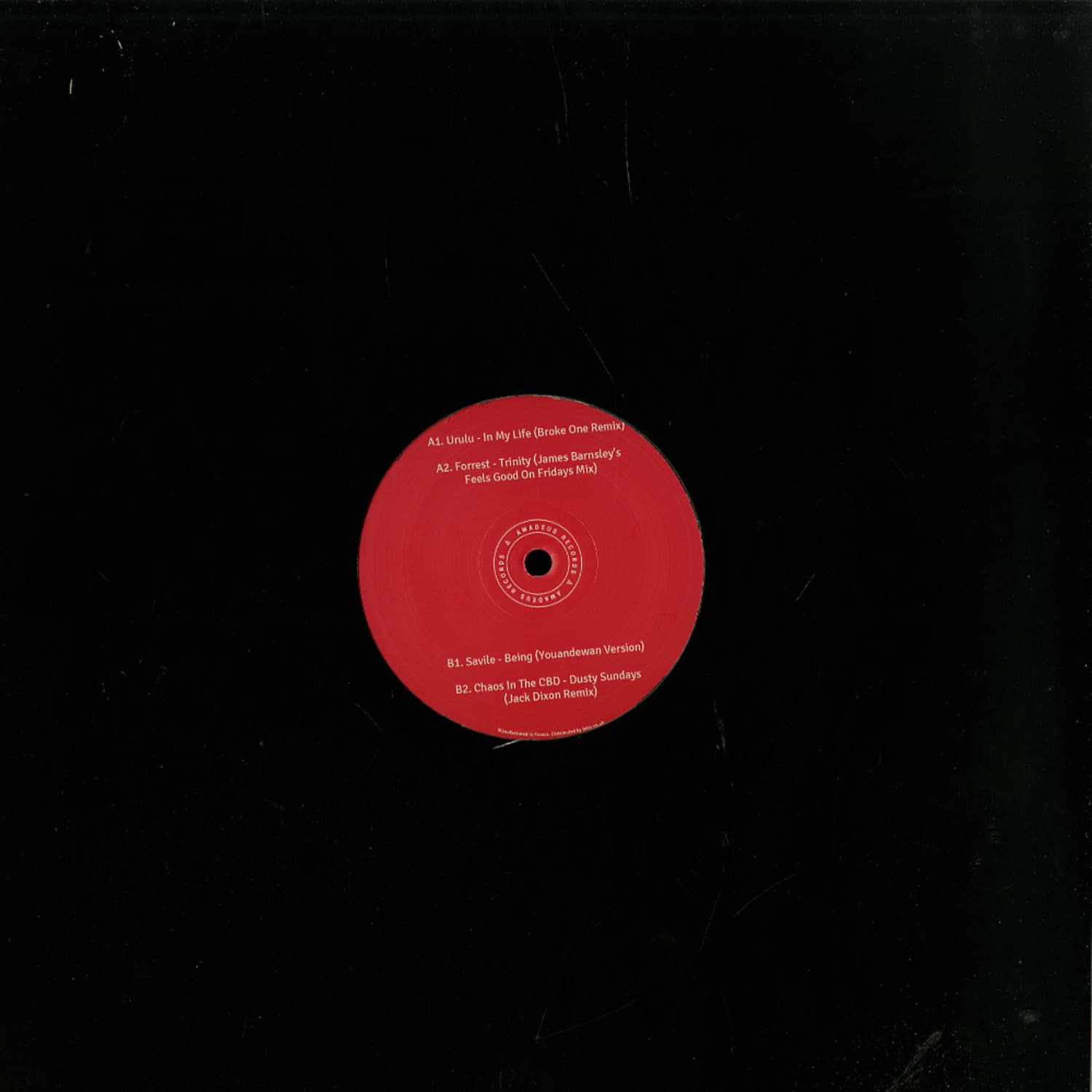 Urulu / Forrest / Savile / Chaos In The CBD - AMADEUS REMIXED