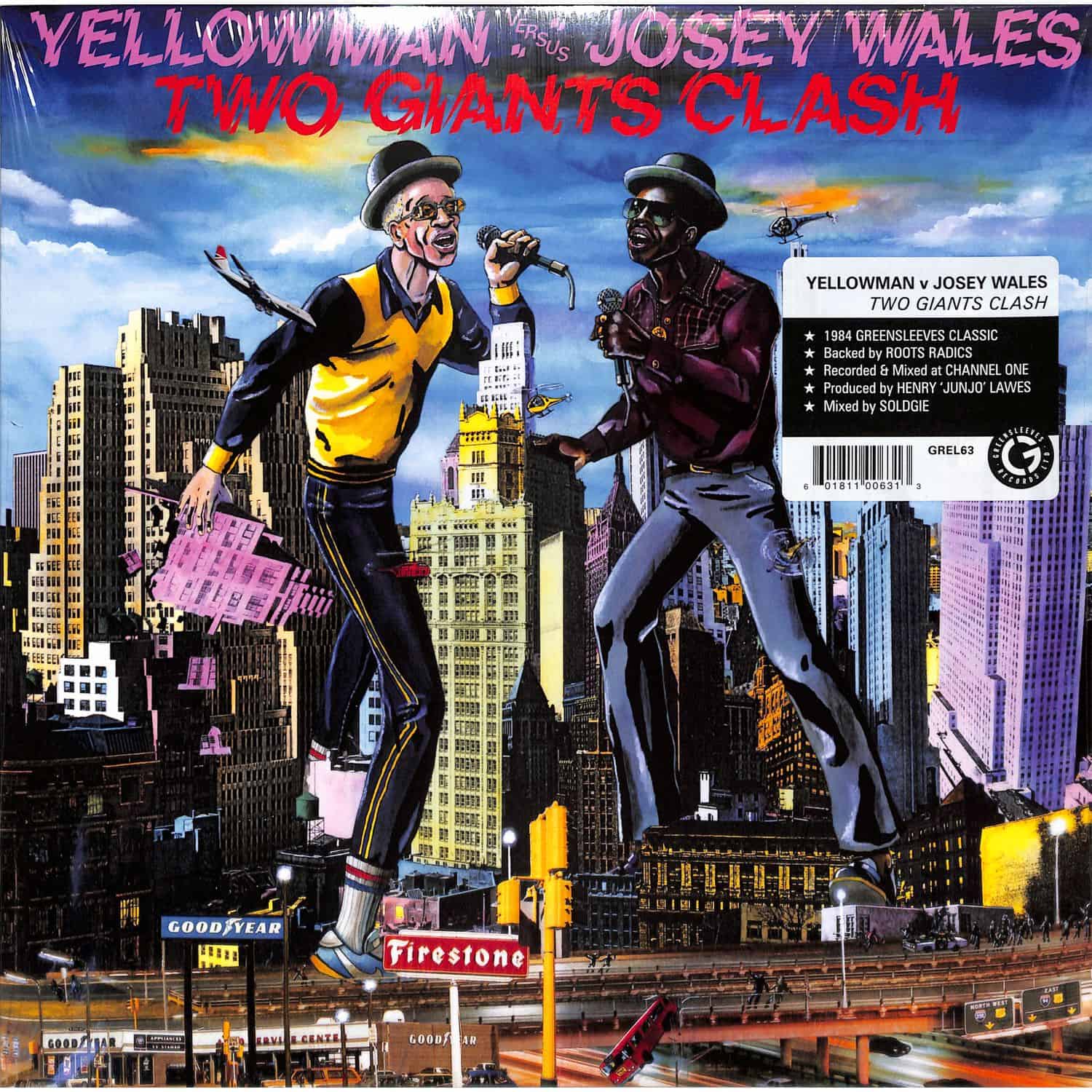 Yellowman vs. Josey Wales - TWO GIANTS CLASH 