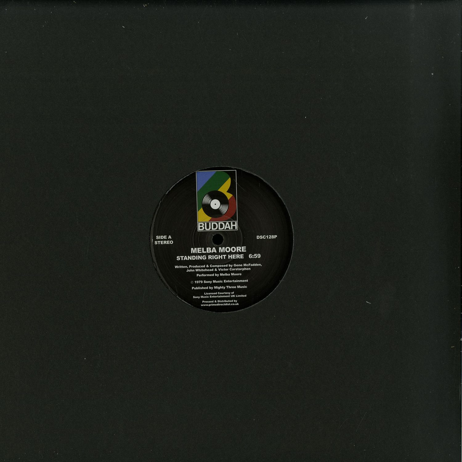 Melba Moore - STANDING RIGHT HERE / MAKE ME BELIEVE IN YOU