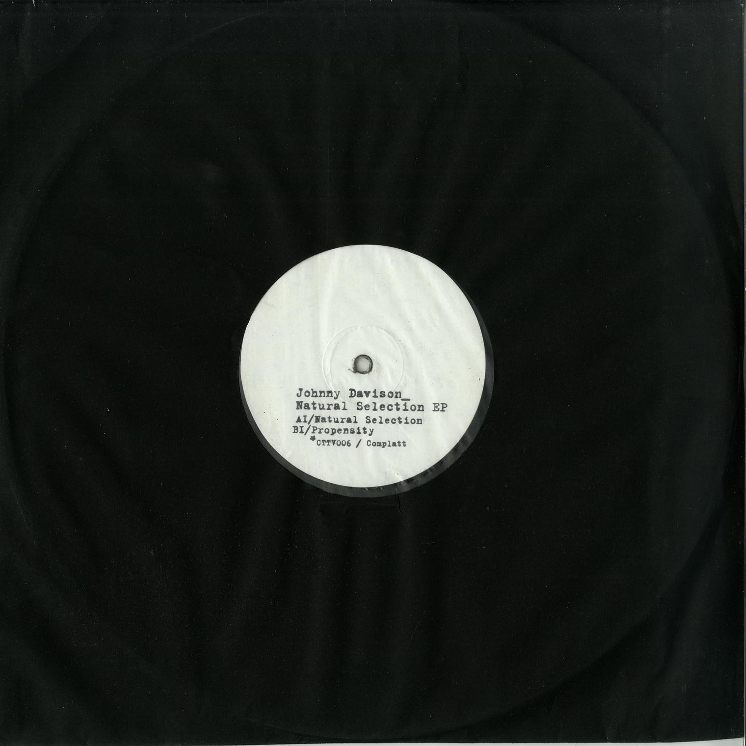 Johnny Davison - NATURAL SELECTION EP 