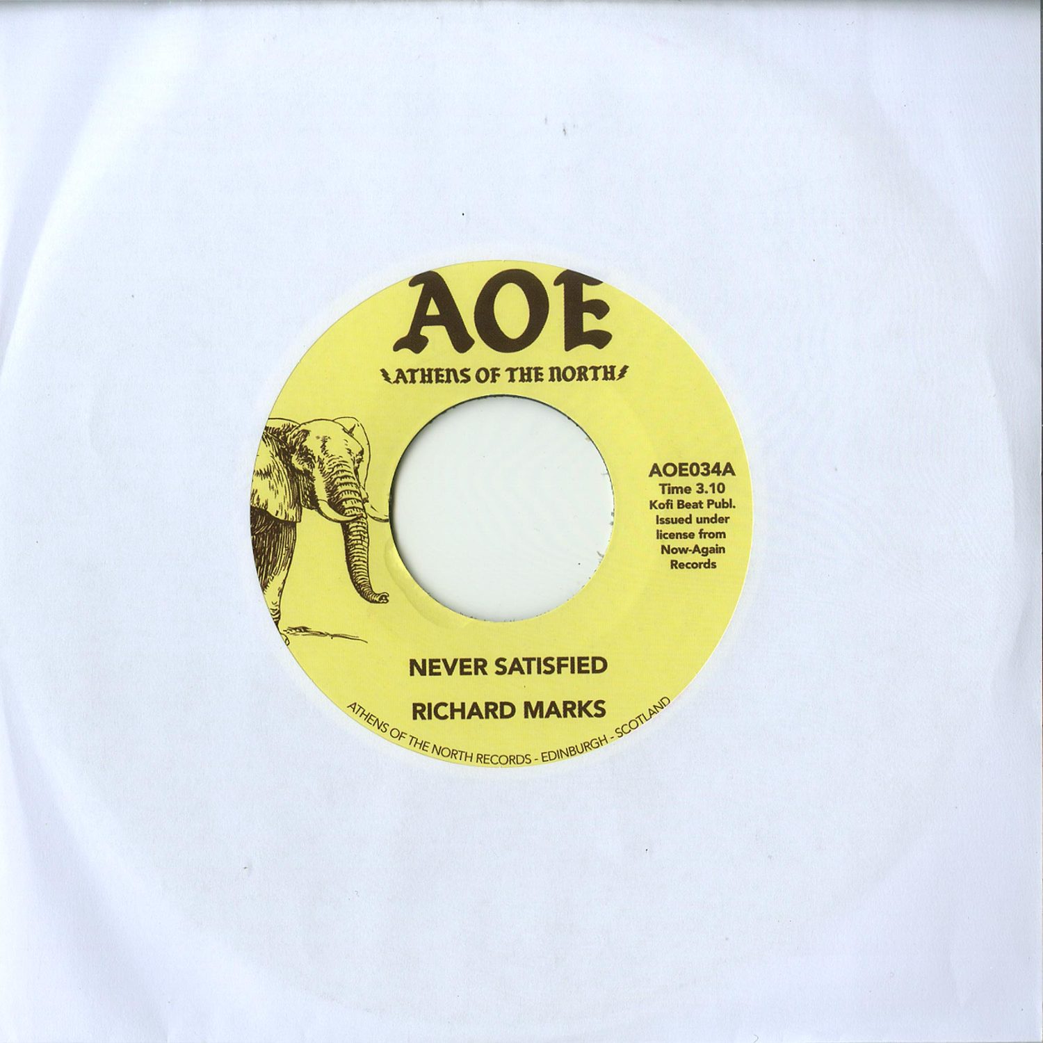 Richard Marks - NEVER SATISFIED 