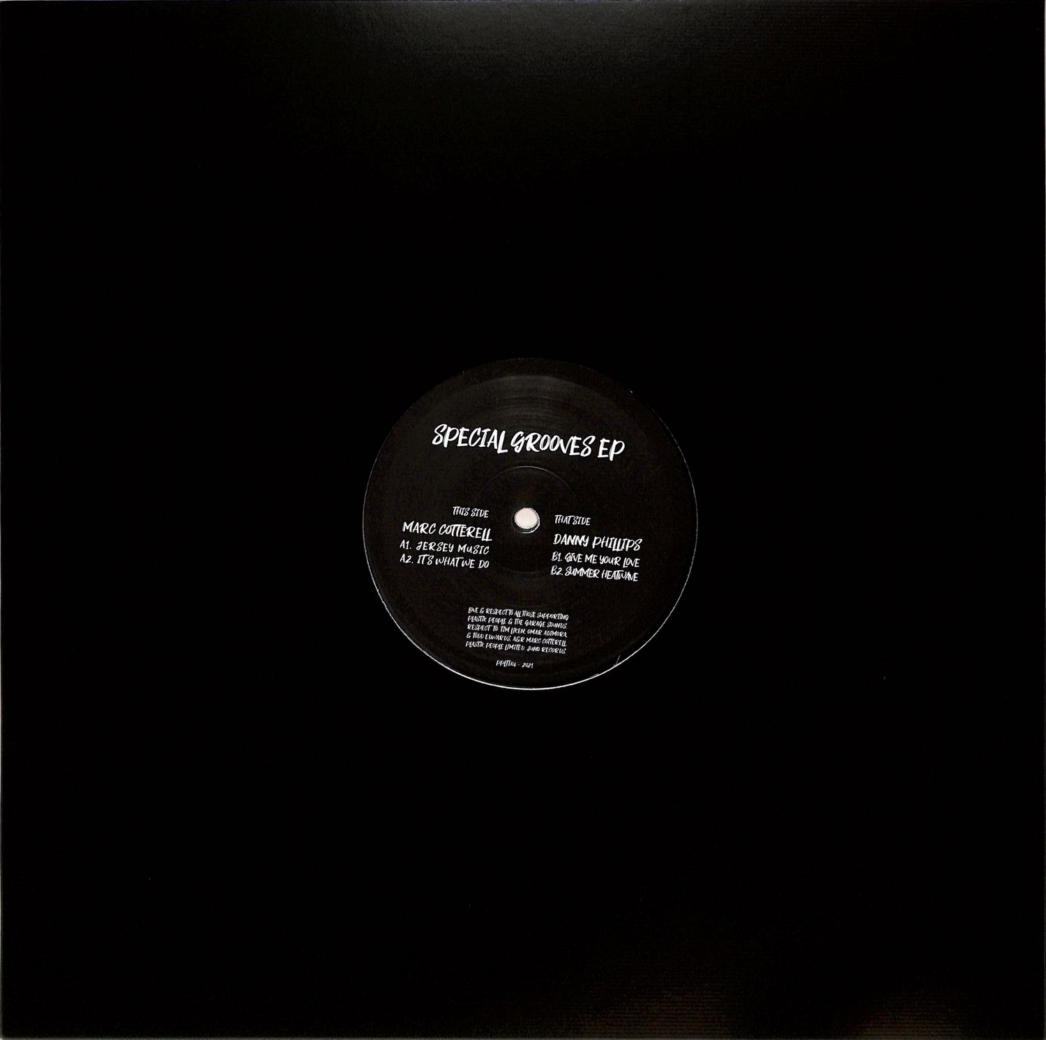 Marc Cotterell / Danny Phillips - SPECIAL GROOVES EP