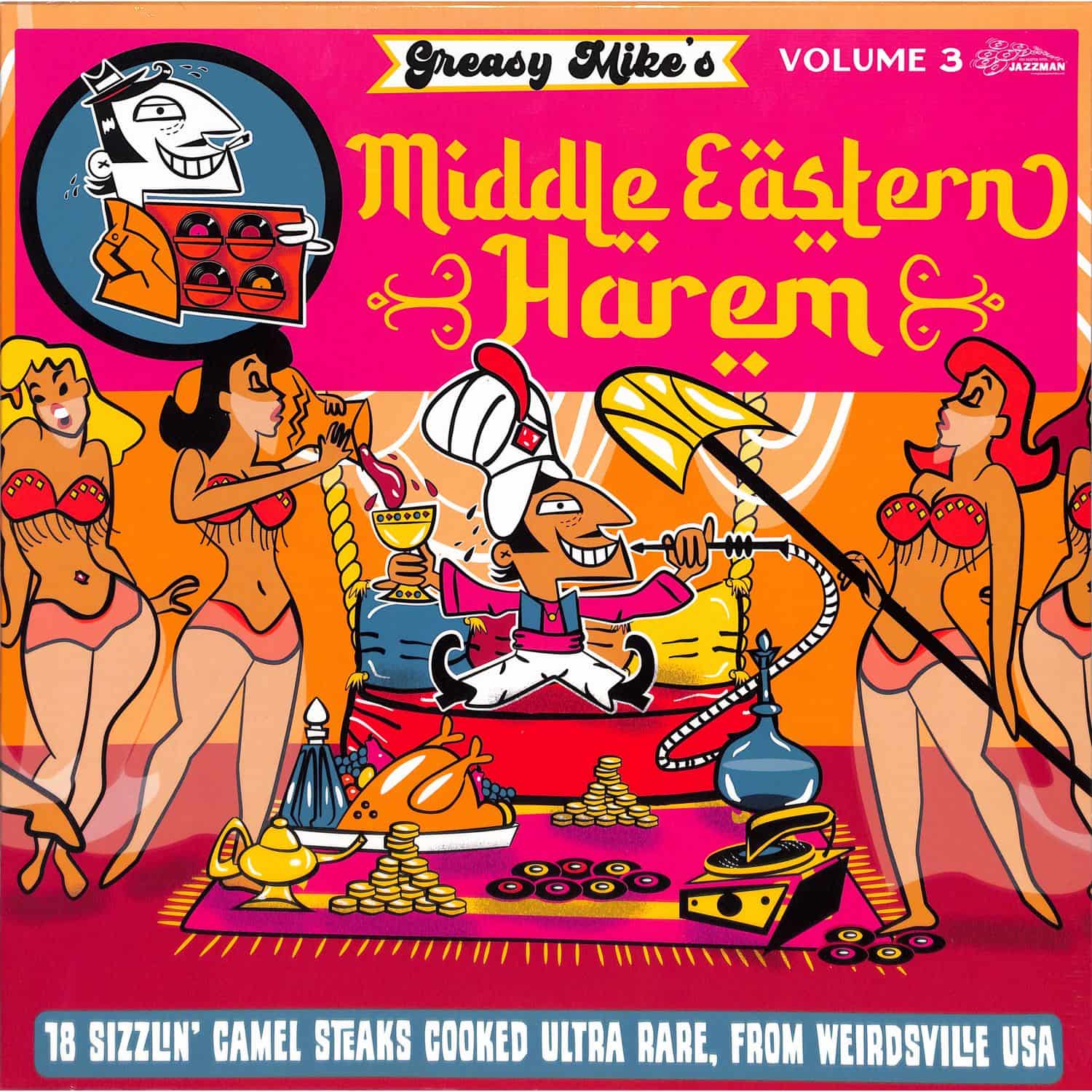 Various Artists - GREASY MIKE S MIDDLE EASTERN HAREM VOL.3 