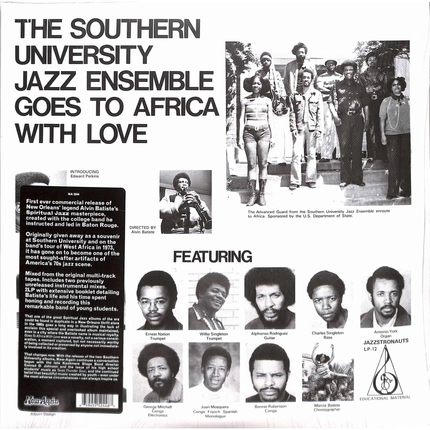 Southern University Jazz Ensemble - GOES TO AFRICA WITH LOVE 