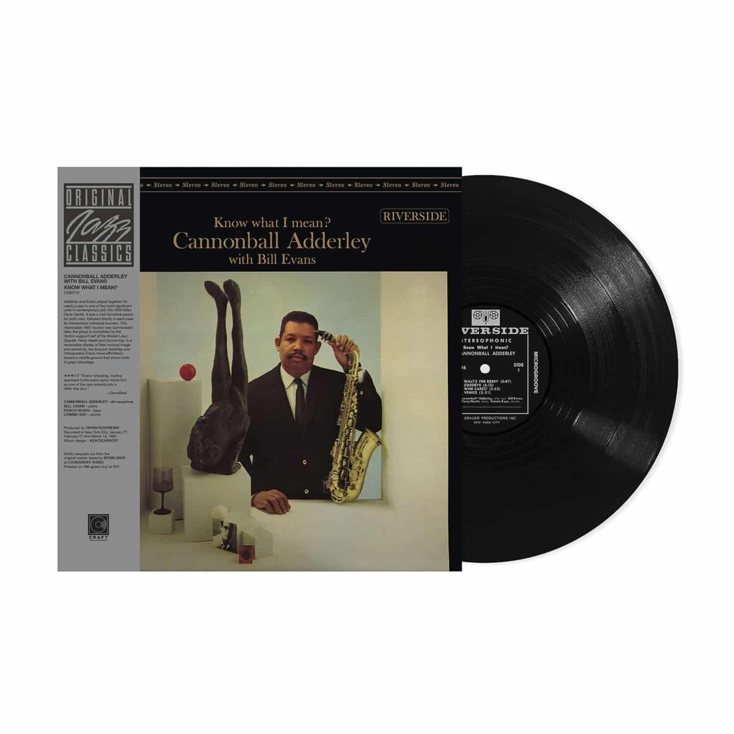 Cannonball Adderley / Bill Evans - KNOW WHAT I MEAN 