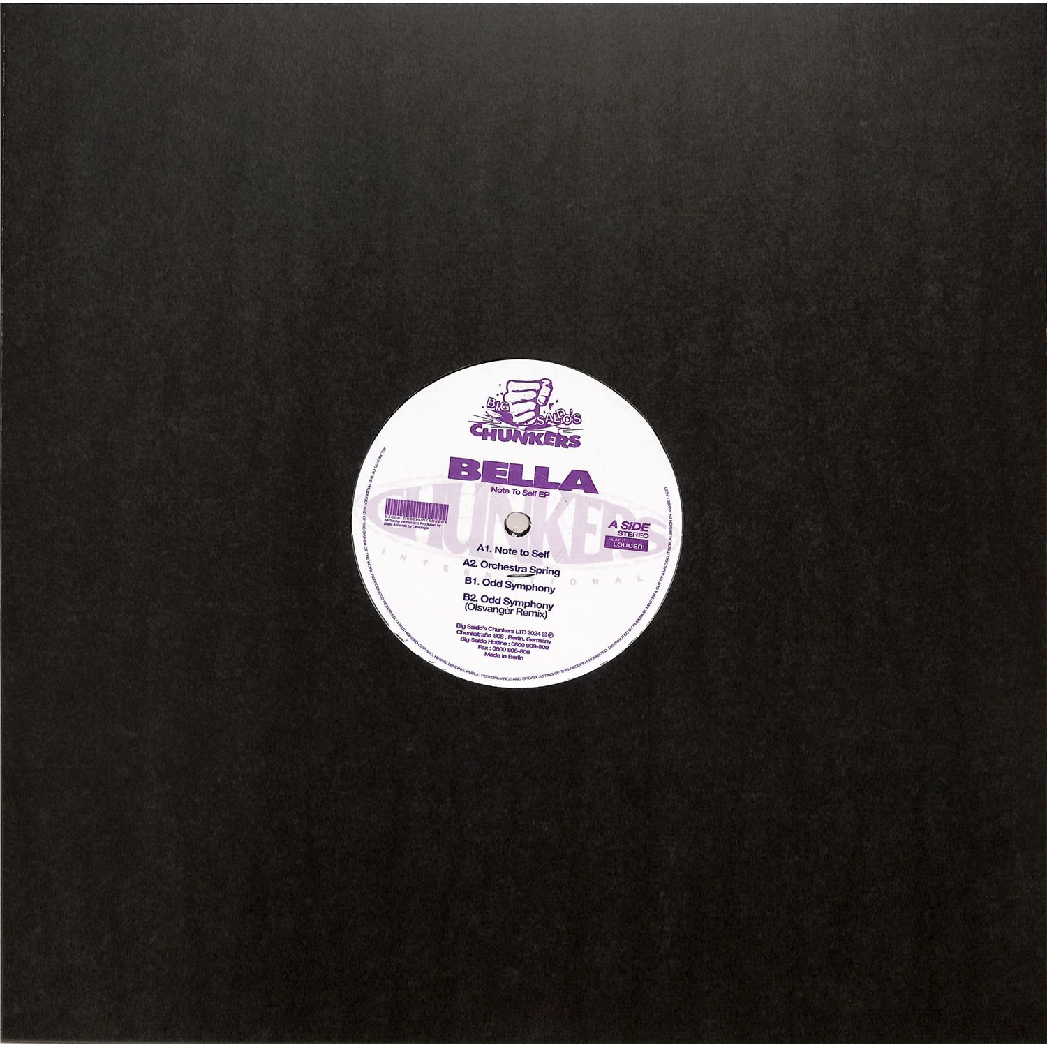 Bella - NOTE TO SELF EP