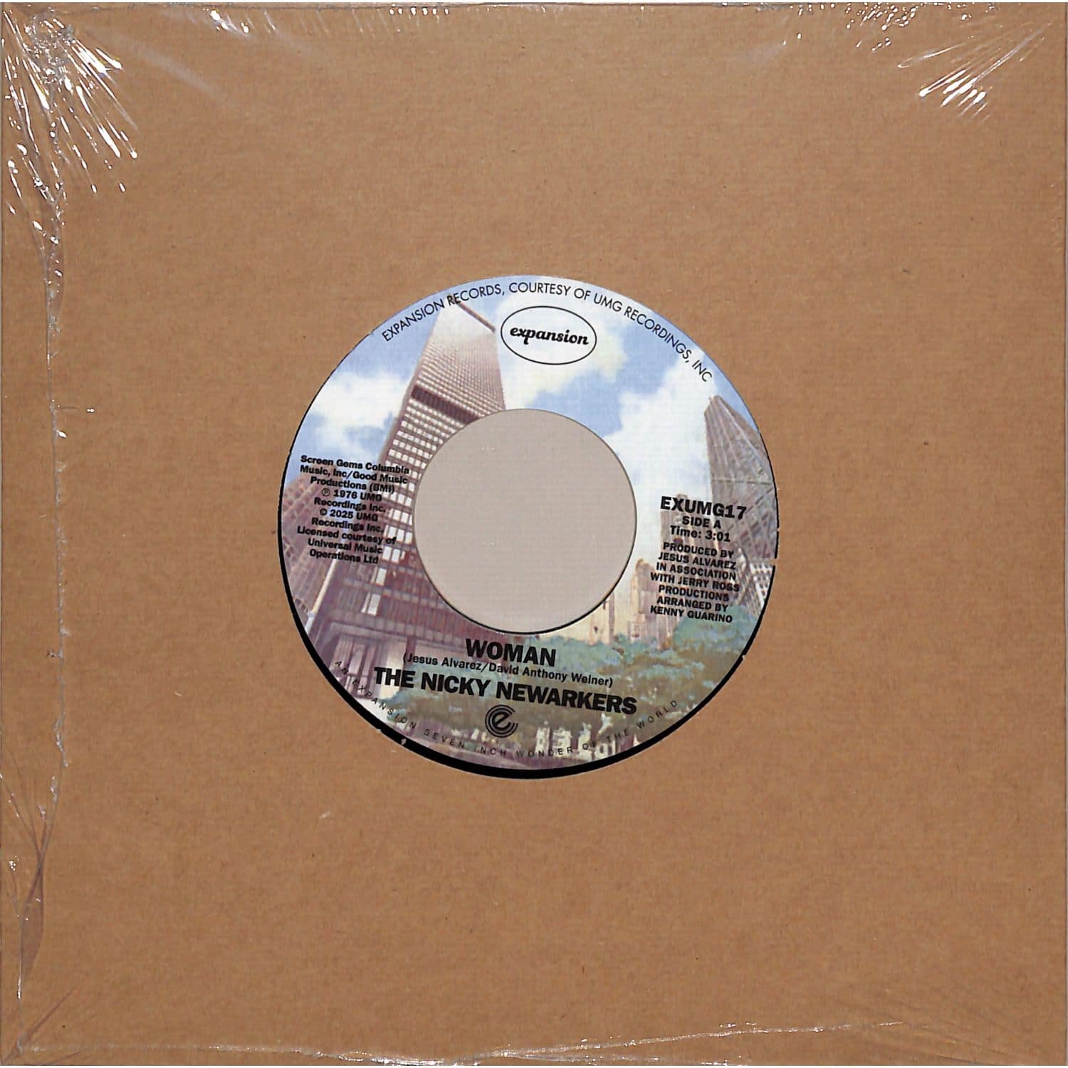 The Nicky Newarkers - WOMAN / LEAVE ME OR LOVE ME 