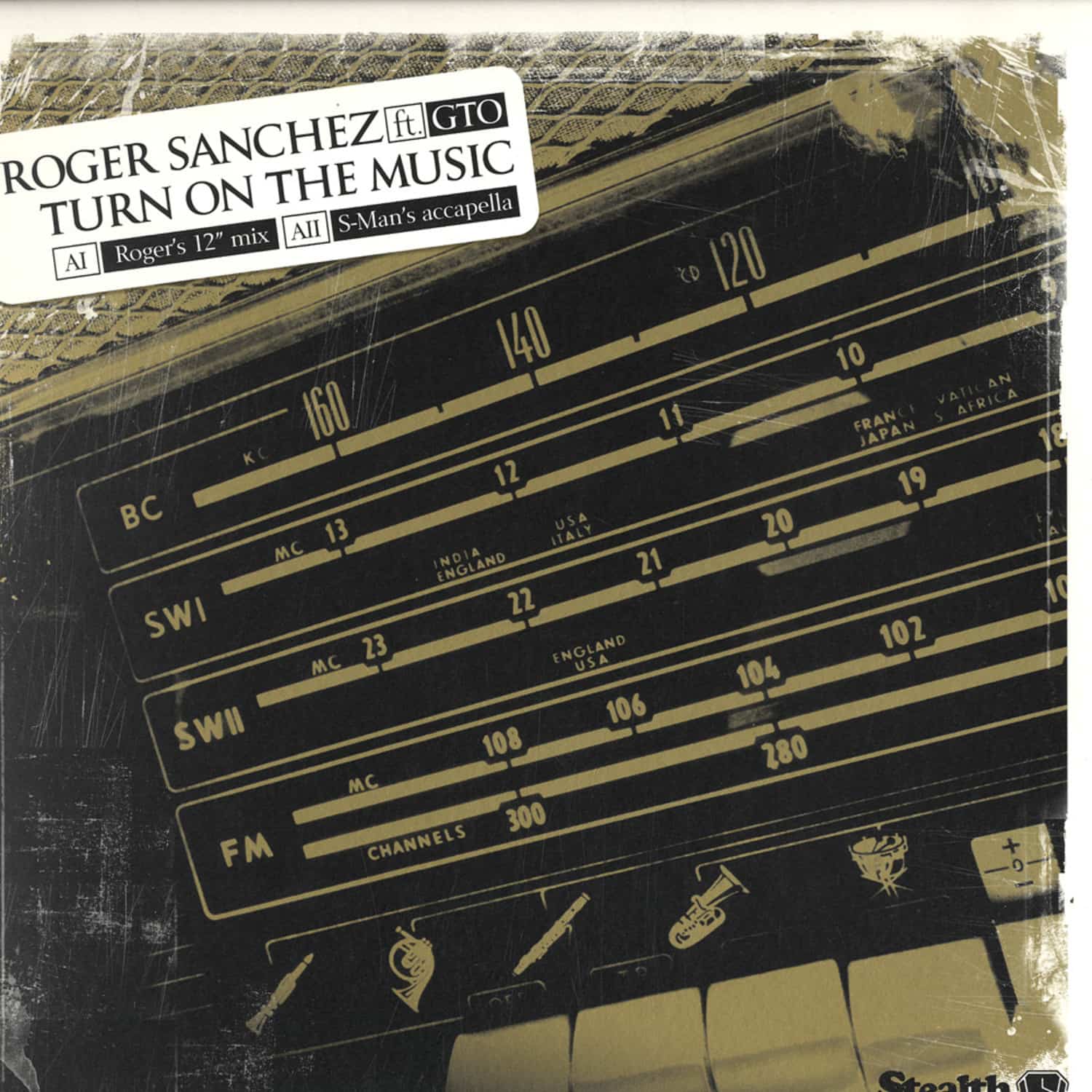 Roger Sanchez ft. GTO - TURN ON THE MUSIC
