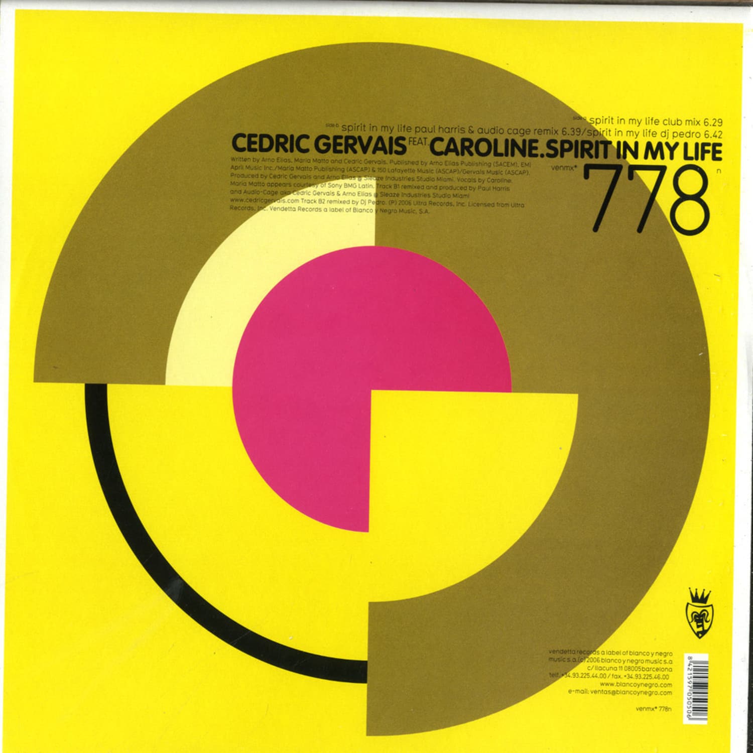 Cedric Gervais feat. Caroline - SPIRIT IN MY LIFE