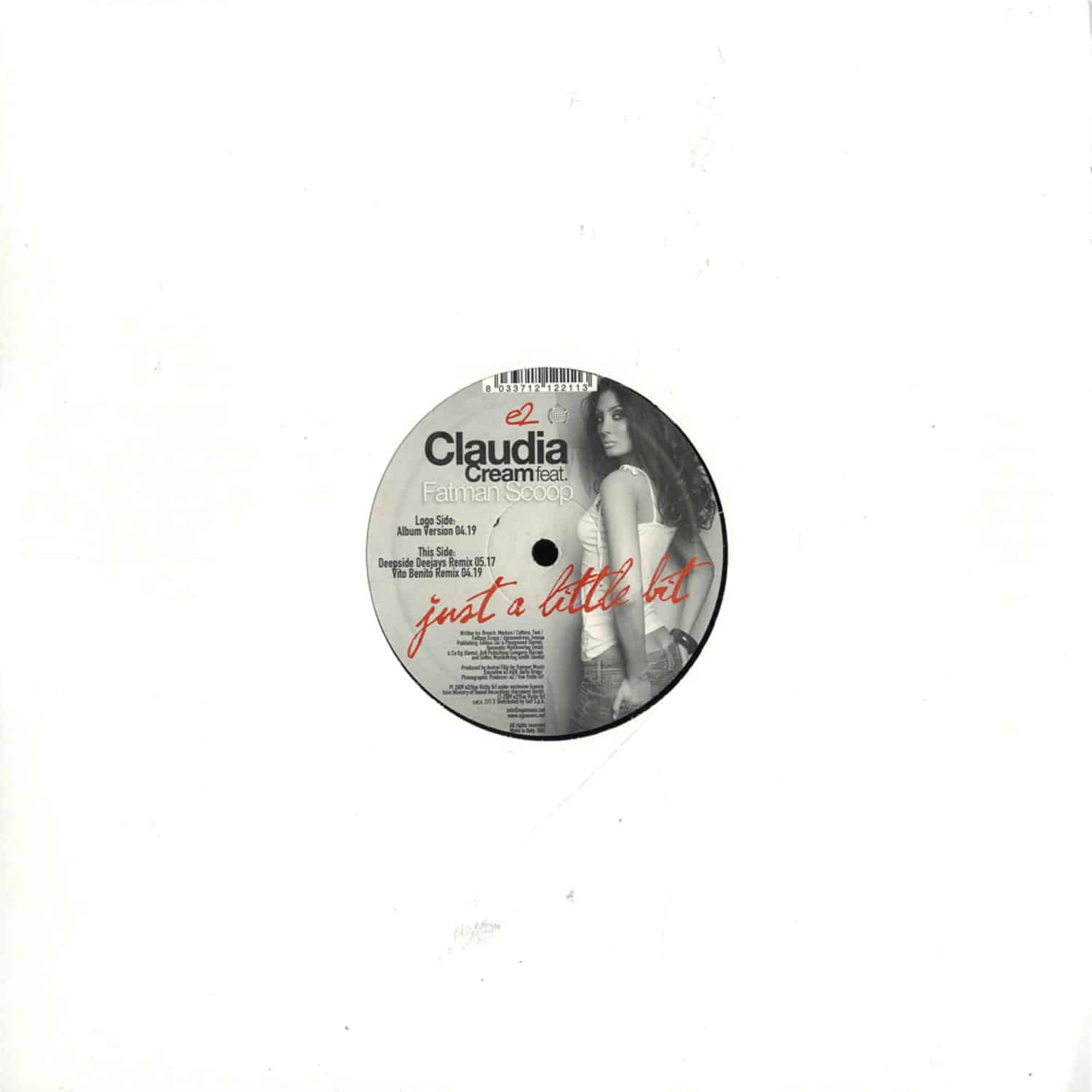 Claudia Cream feat Fatman Scoop - JUST A LITTLE BIT